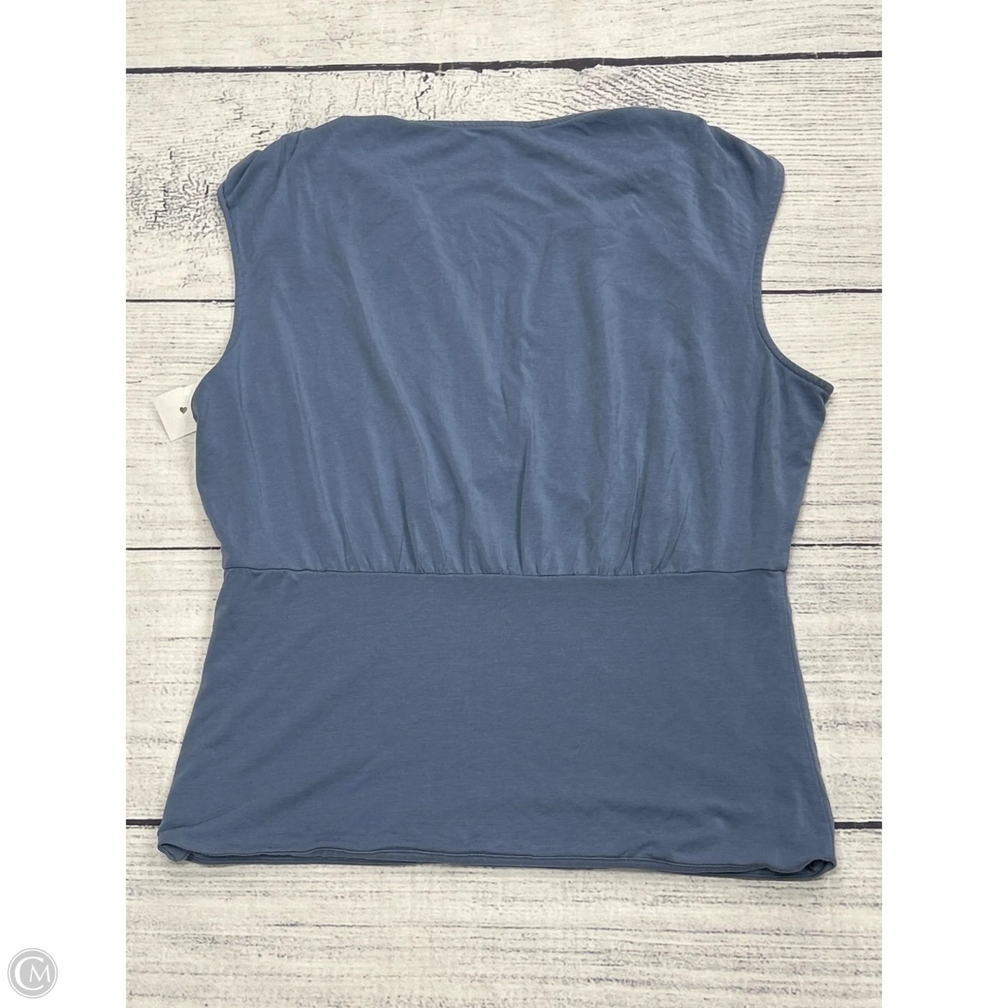Top Sleeveless By White House Black Market In Blue, Size: L
