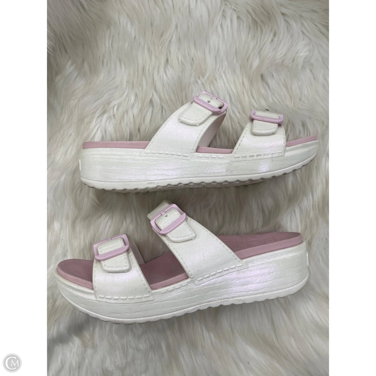 Sandals Flats By Dansko In White, Size: 10.5