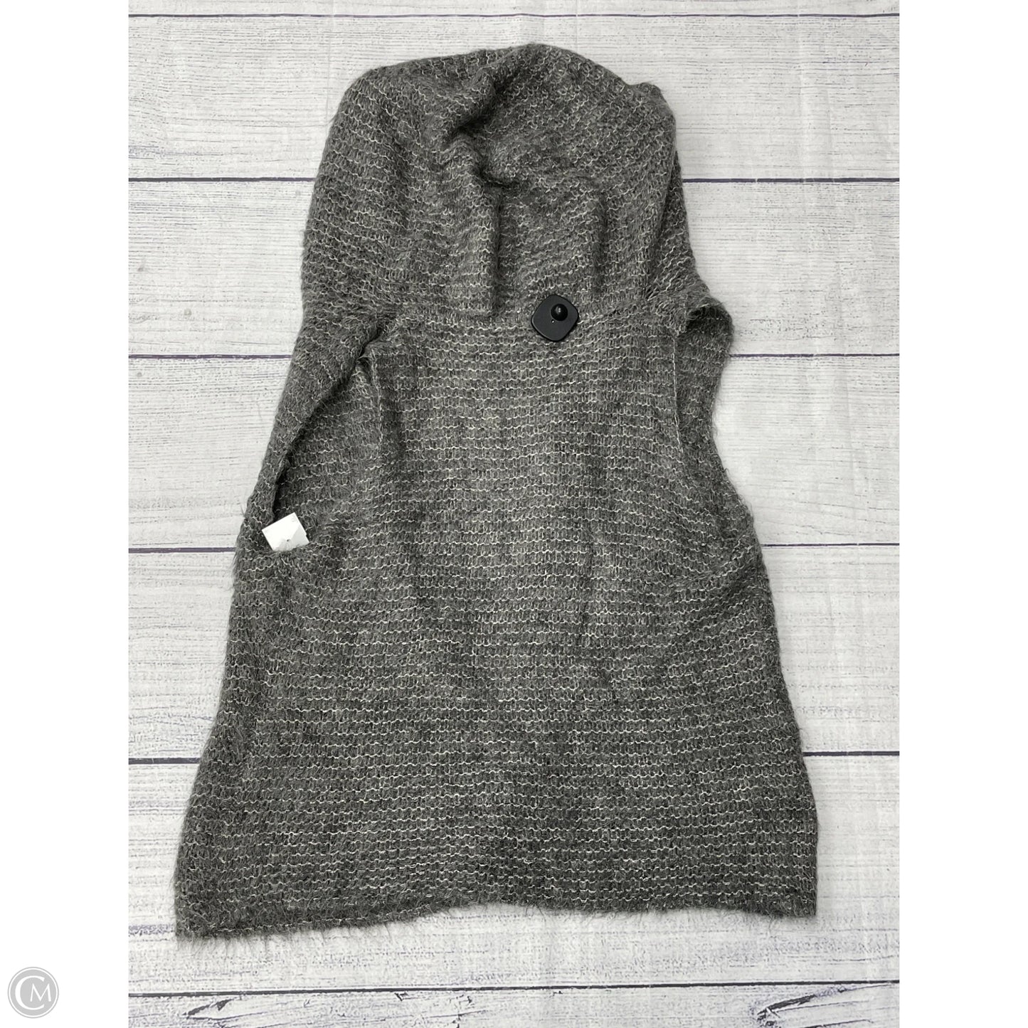 Cardigan By Eileen Fisher In Grey, Size: M
