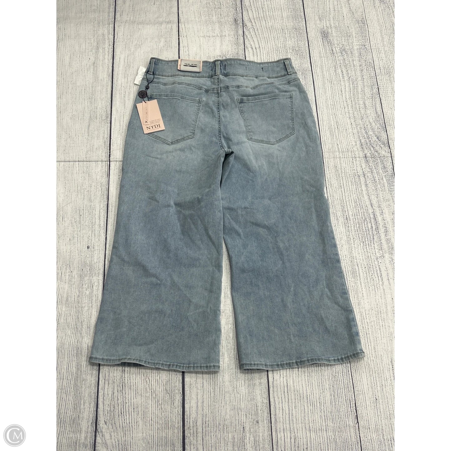 Capris By Not Your Daughters Jeans In Blue, Size: 12
