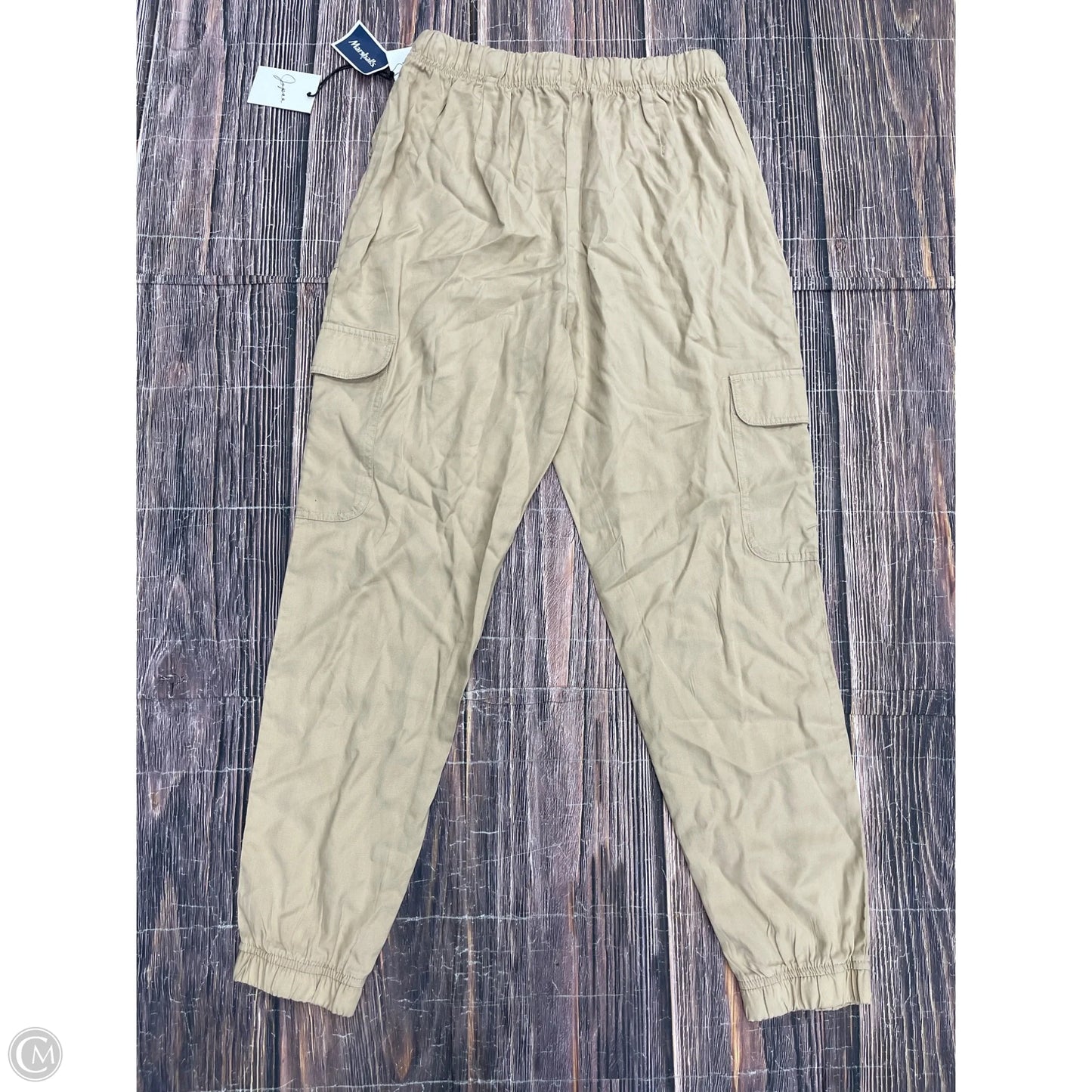 Pants Joggers By Clothes Mentor In Tan, Size: L