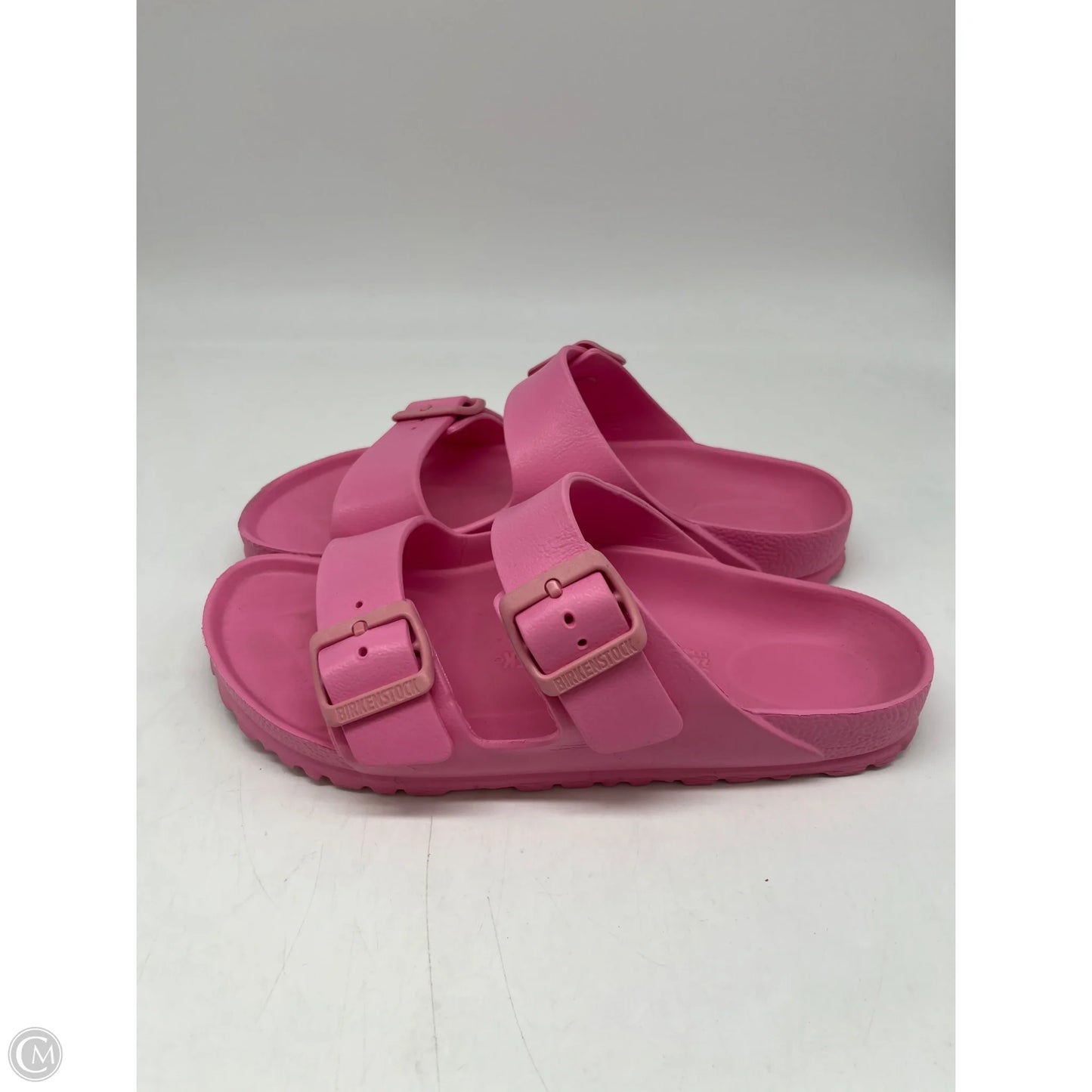 Sandals Flats By Birkenstock In Pink, Size: 7