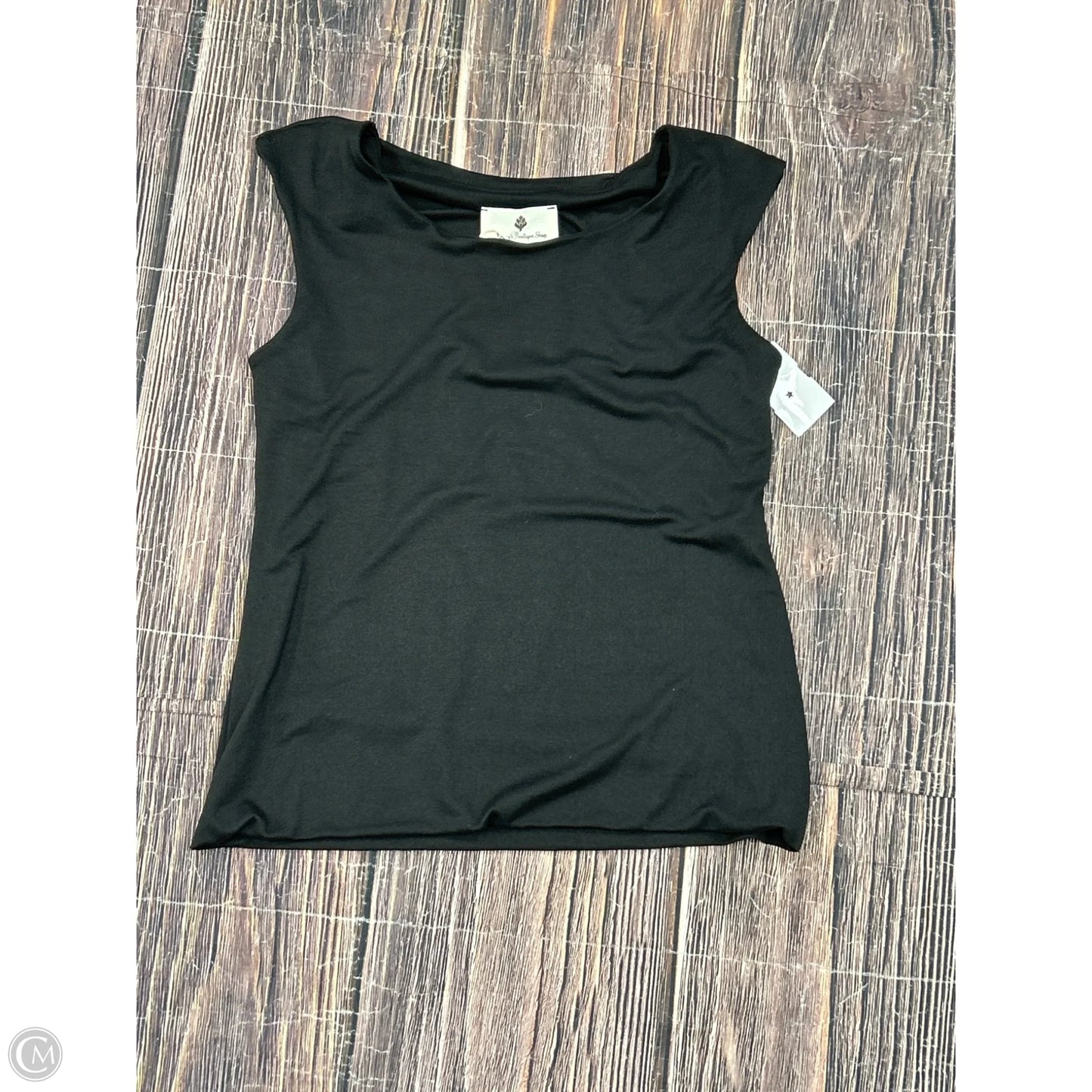 Tank Top By Betseys Boutique Shop In Black, Size: M