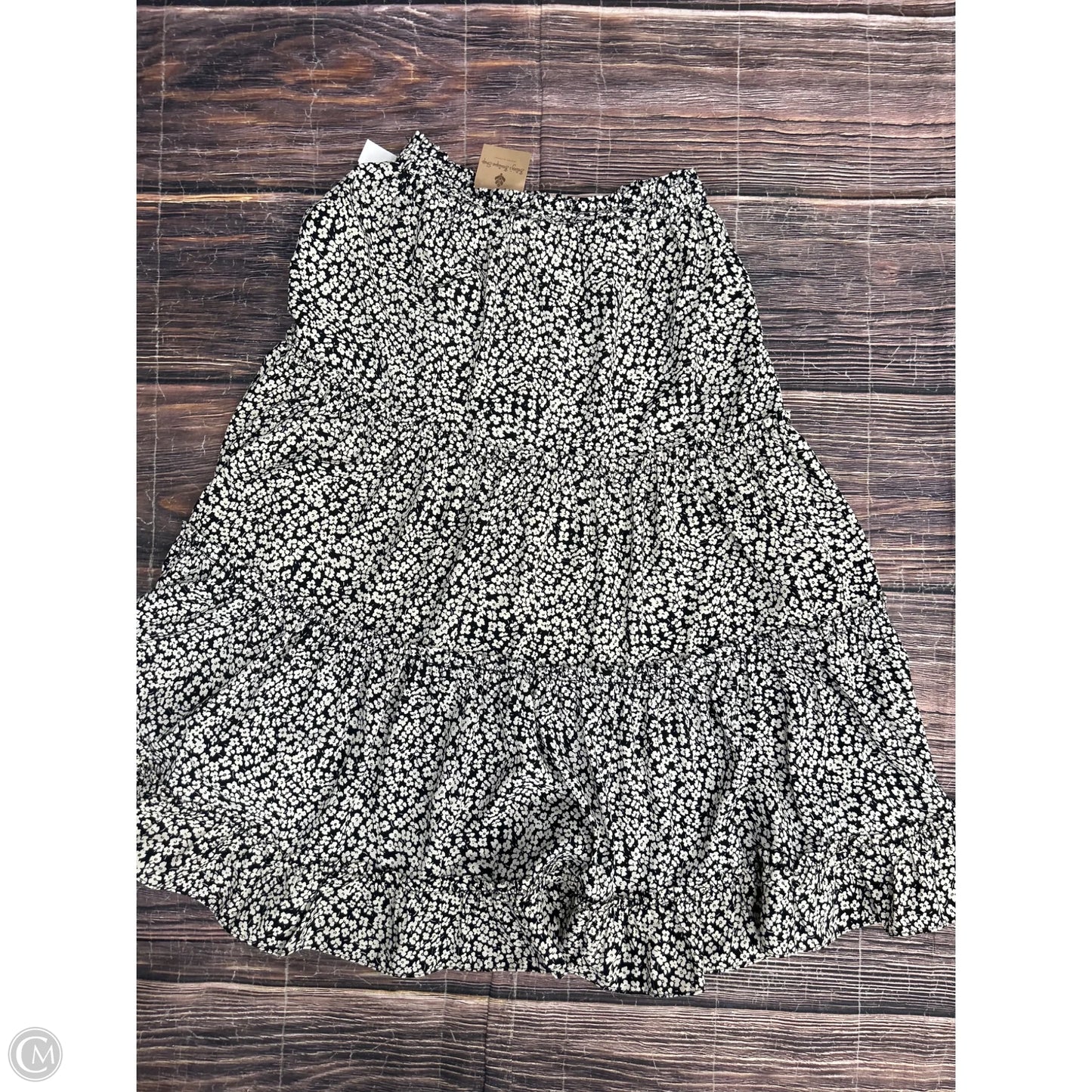 Skirt Midi By Betseys Boutique Shop In Black, Size: M