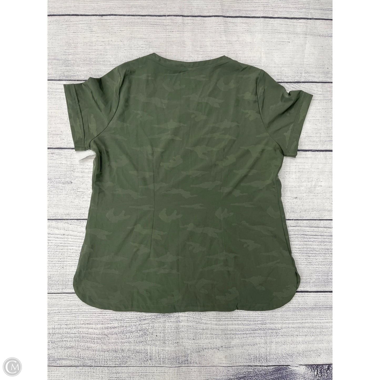 Top Short Sleeve By Clothes Mentor In Green, Size: L