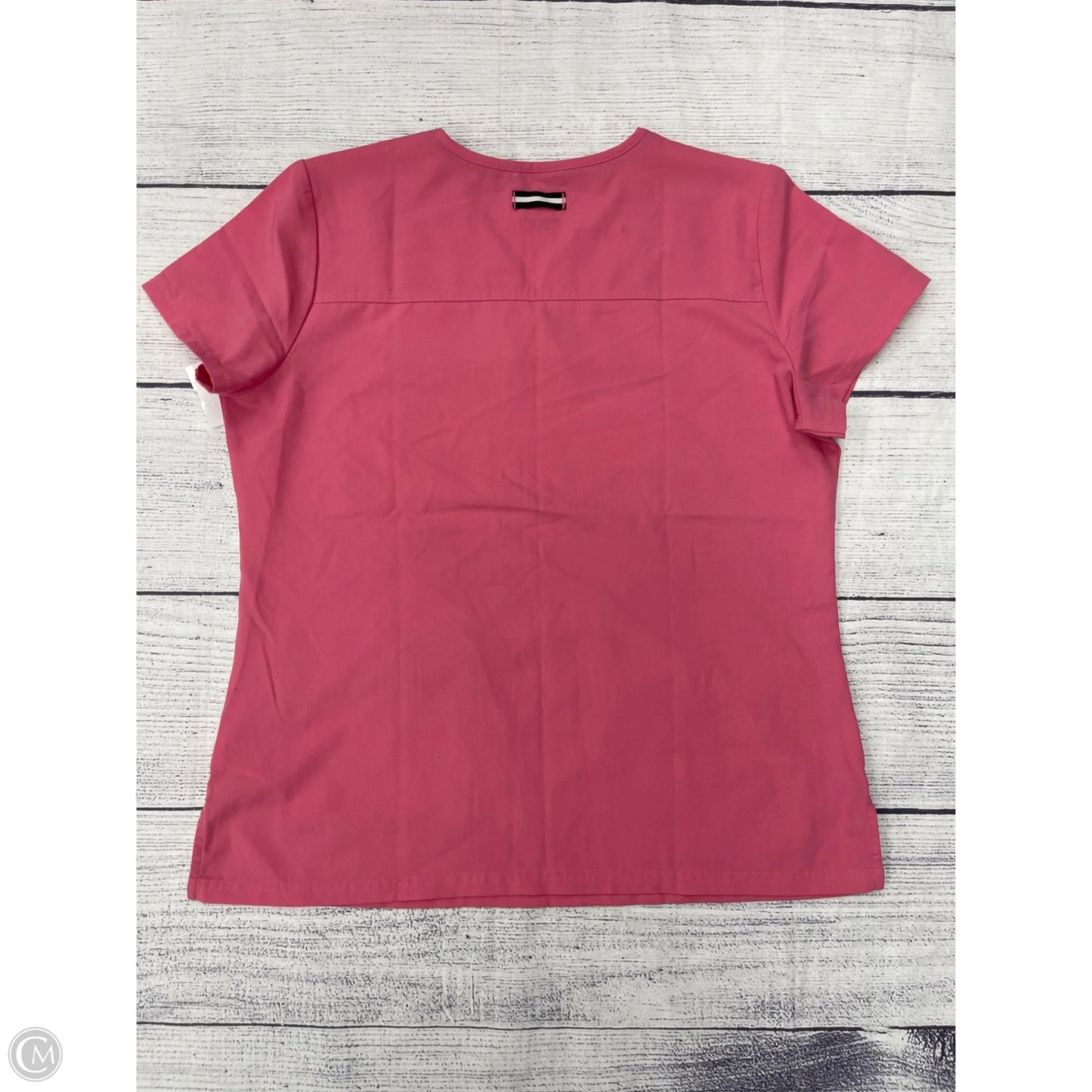Top Short Sleeve By Clothes Mentor In Pink, Size: L