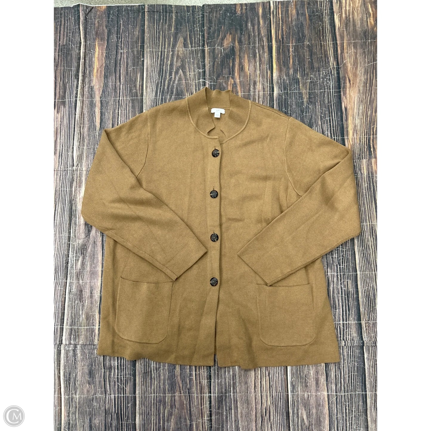 Cardigan By J. Jill In Brown, Size: Xl