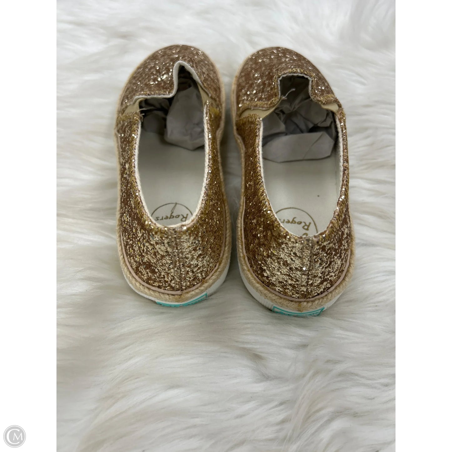 Shoes Sneakers By Jack Rogers In Gold, Size: 8