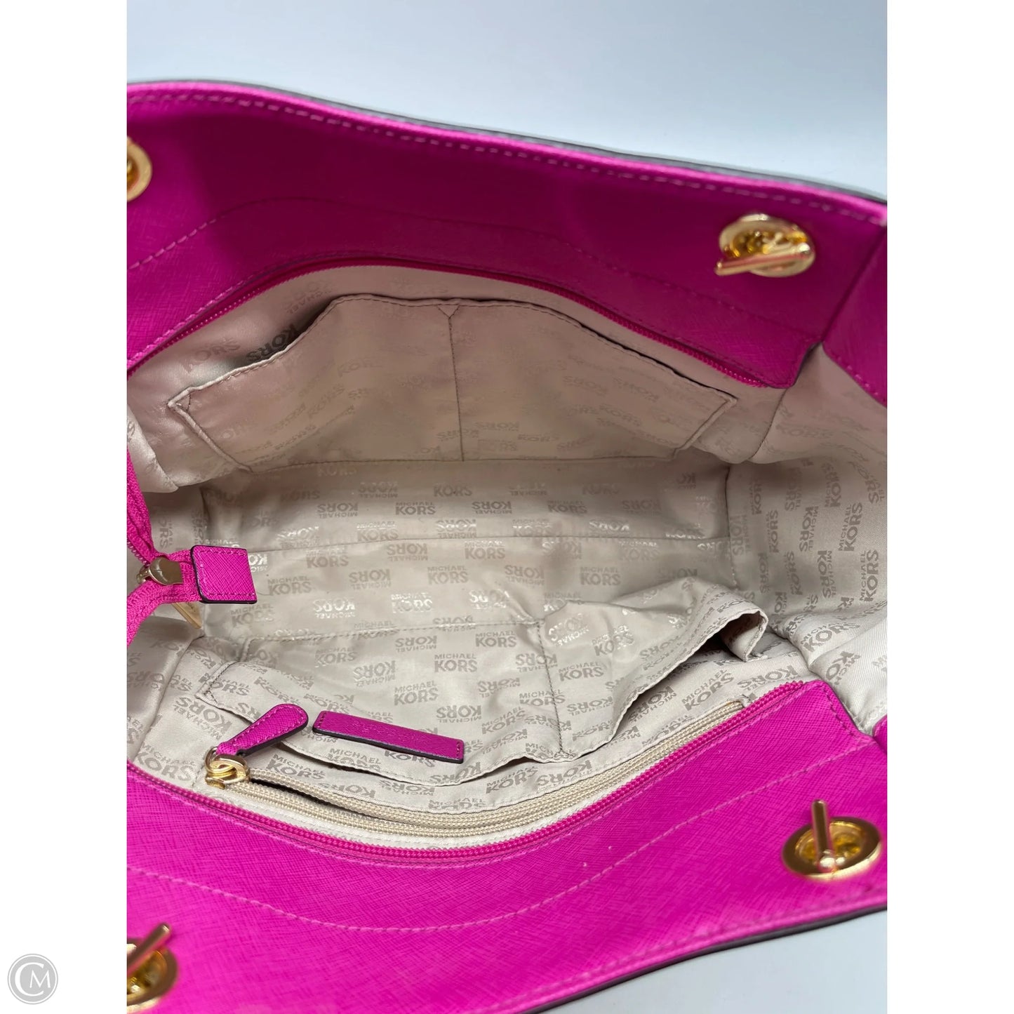Handbag Designer By Michael Kors, Size: Medium