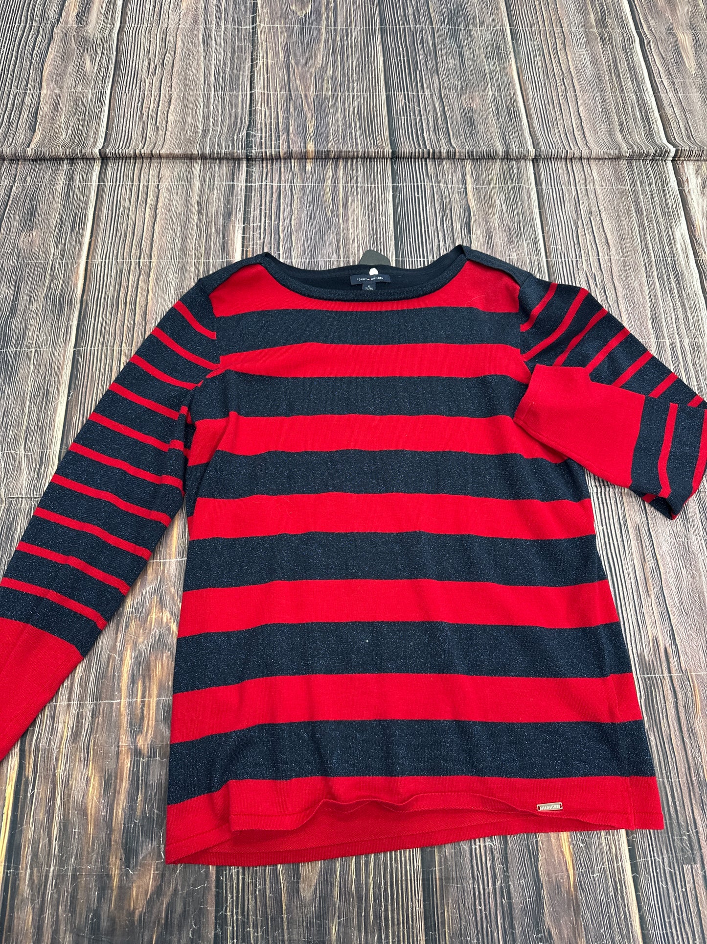 Sweater By Tommy Hilfiger In Red, Size: Xl