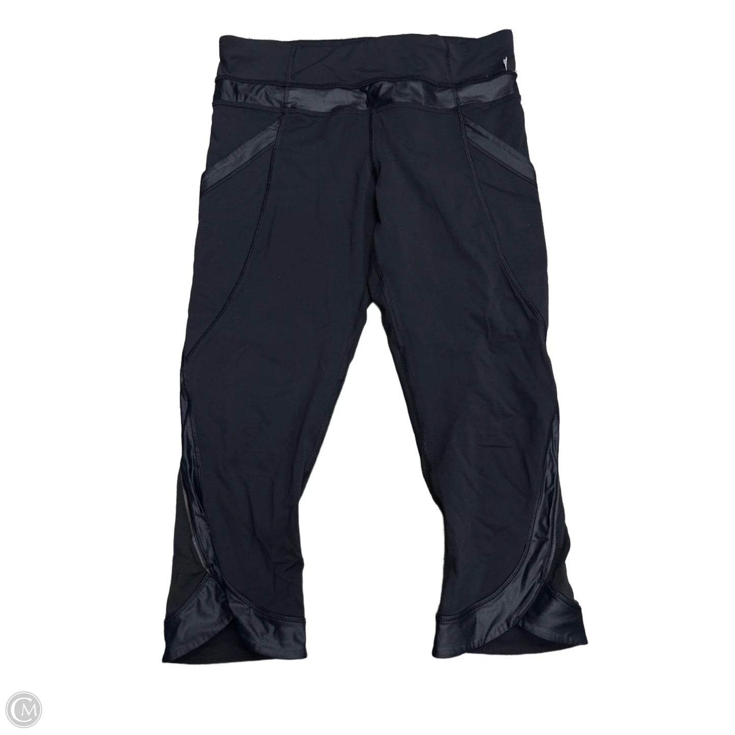 Athletic Capris By Lululemon In Black, Size: 6