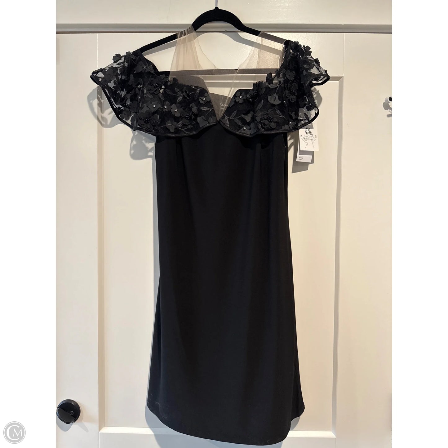 Dress Party Midi By Msk In Black, Size: M