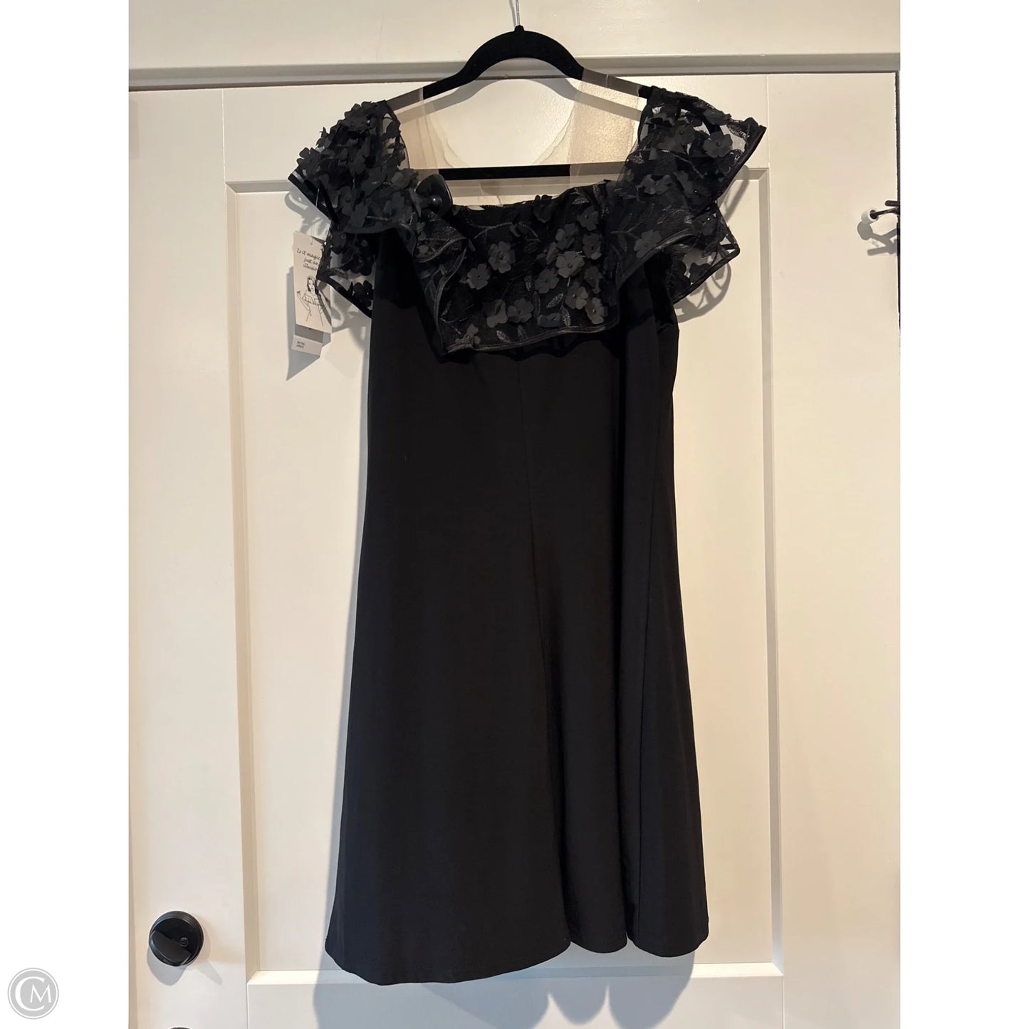 Dress Party Midi By Msk In Black, Size: M