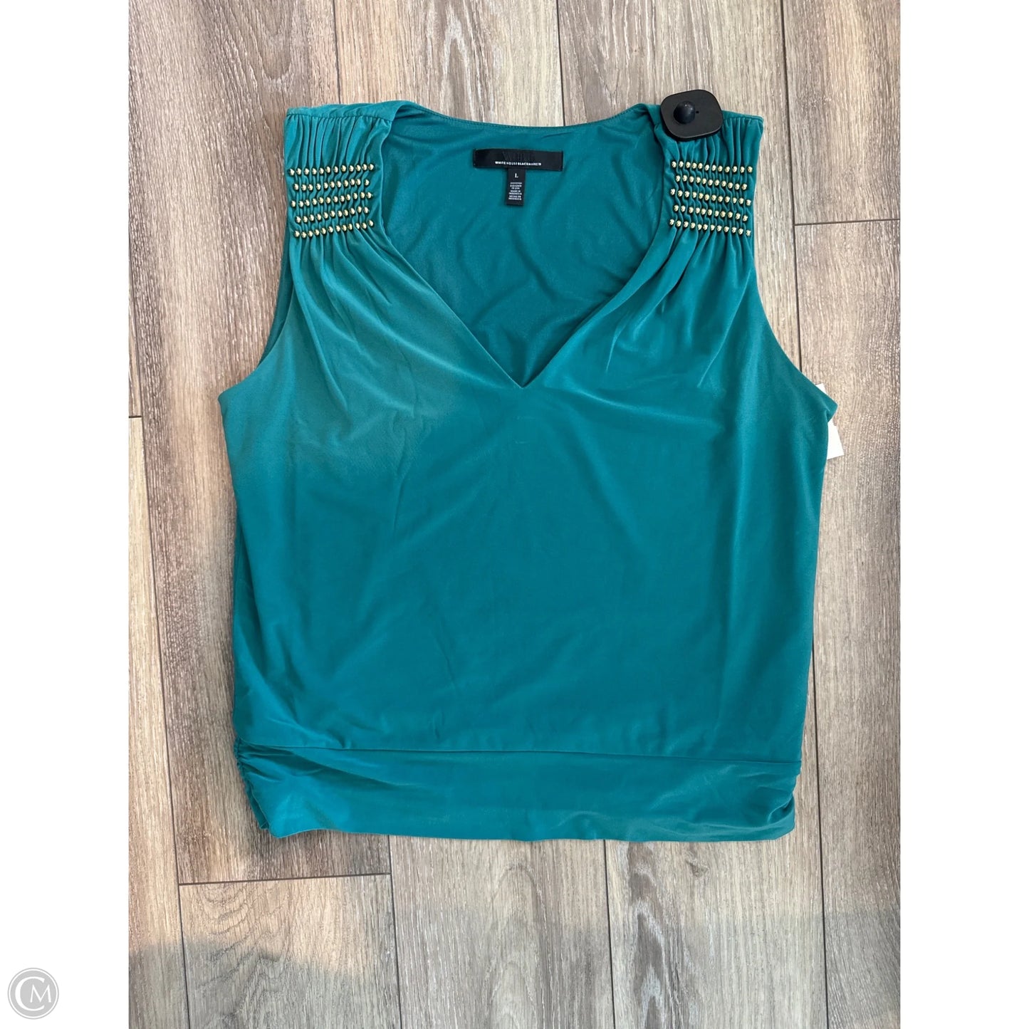Tank Top By White House Black Market In Green, Size: L