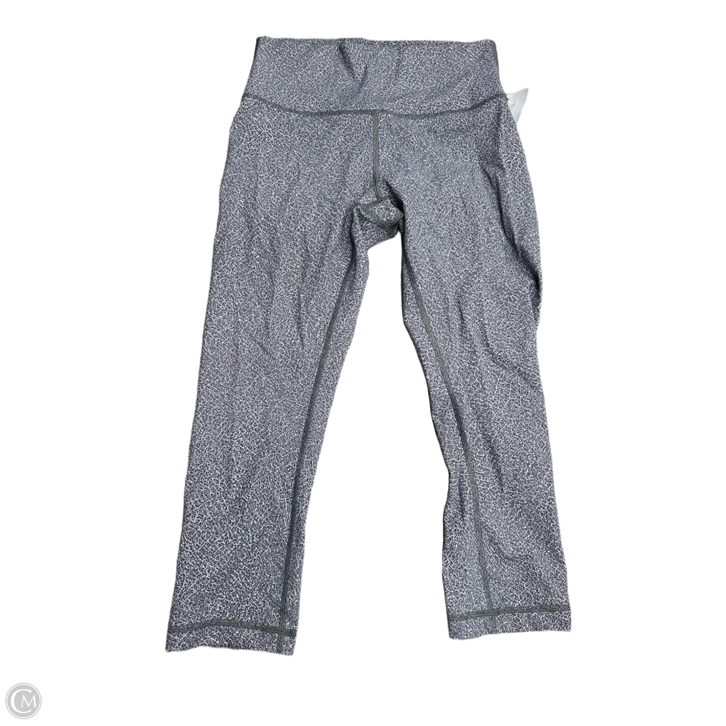 Athletic Capris By Lululemon In Grey, Size: 8