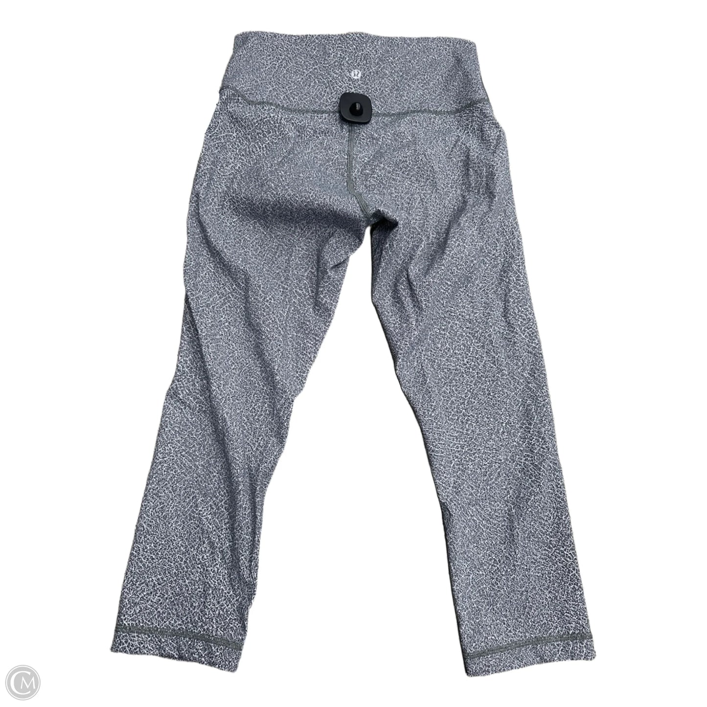 Athletic Capris By Lululemon In Grey, Size: 8