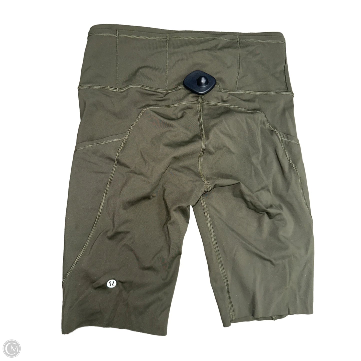 Athletic Shorts By Lululemon In Green, Size: 6