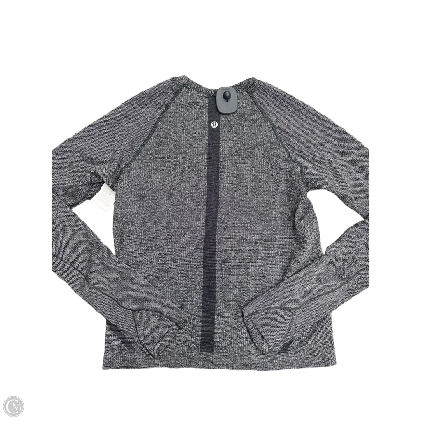 Athletic Top Long Sleeve Crewneck By Lululemon In Grey, Size: 6
