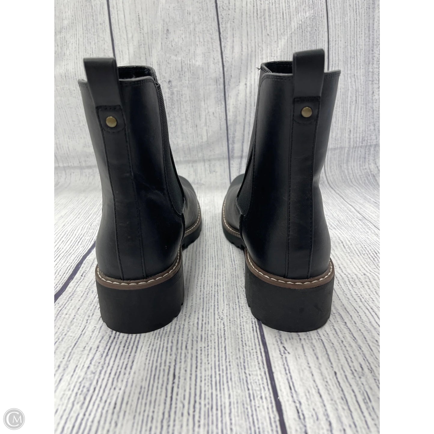 Boots Combat By Universal Thread In Black, Size: 11