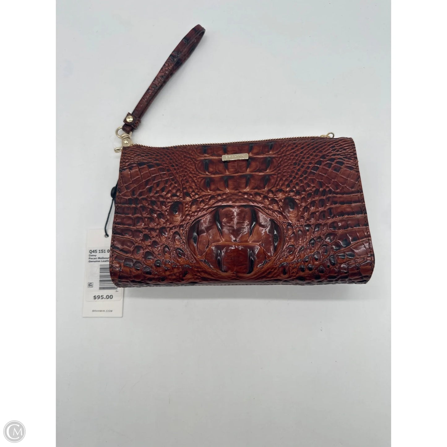 Wristlet Designer By Brahmin, Size: Large