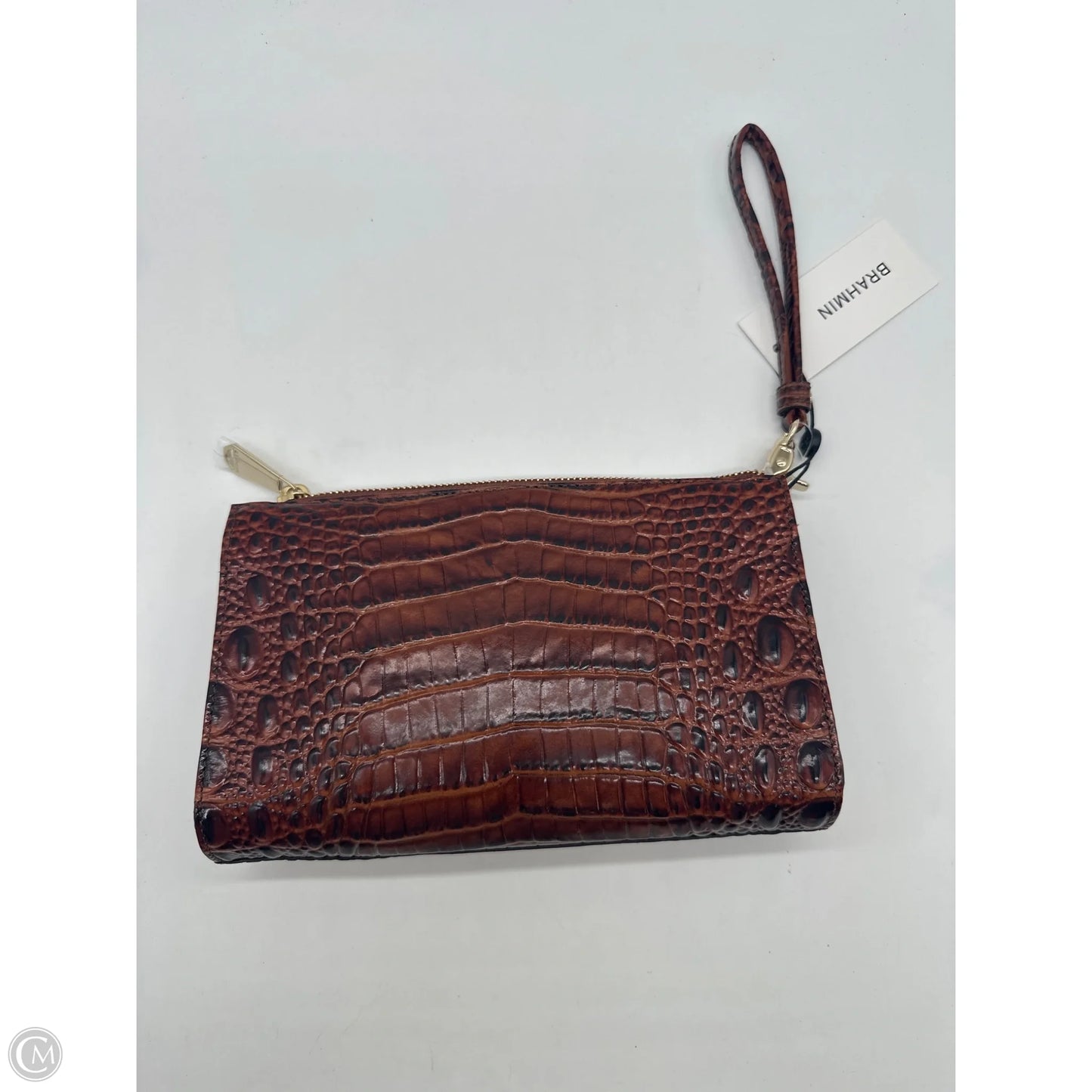 Wristlet Designer By Brahmin, Size: Large