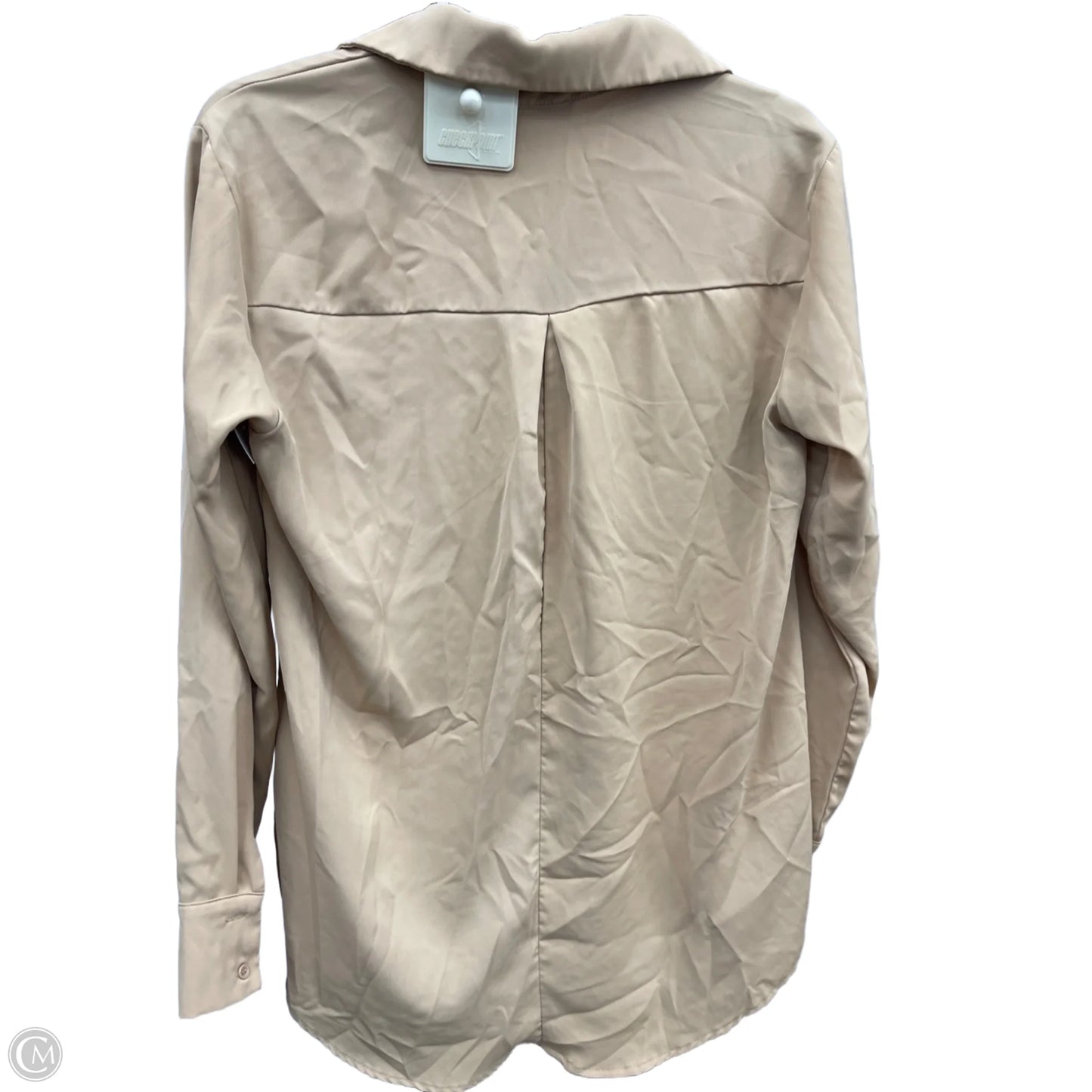 Top Long Sleeve By Hyfve In Tan, Size: M