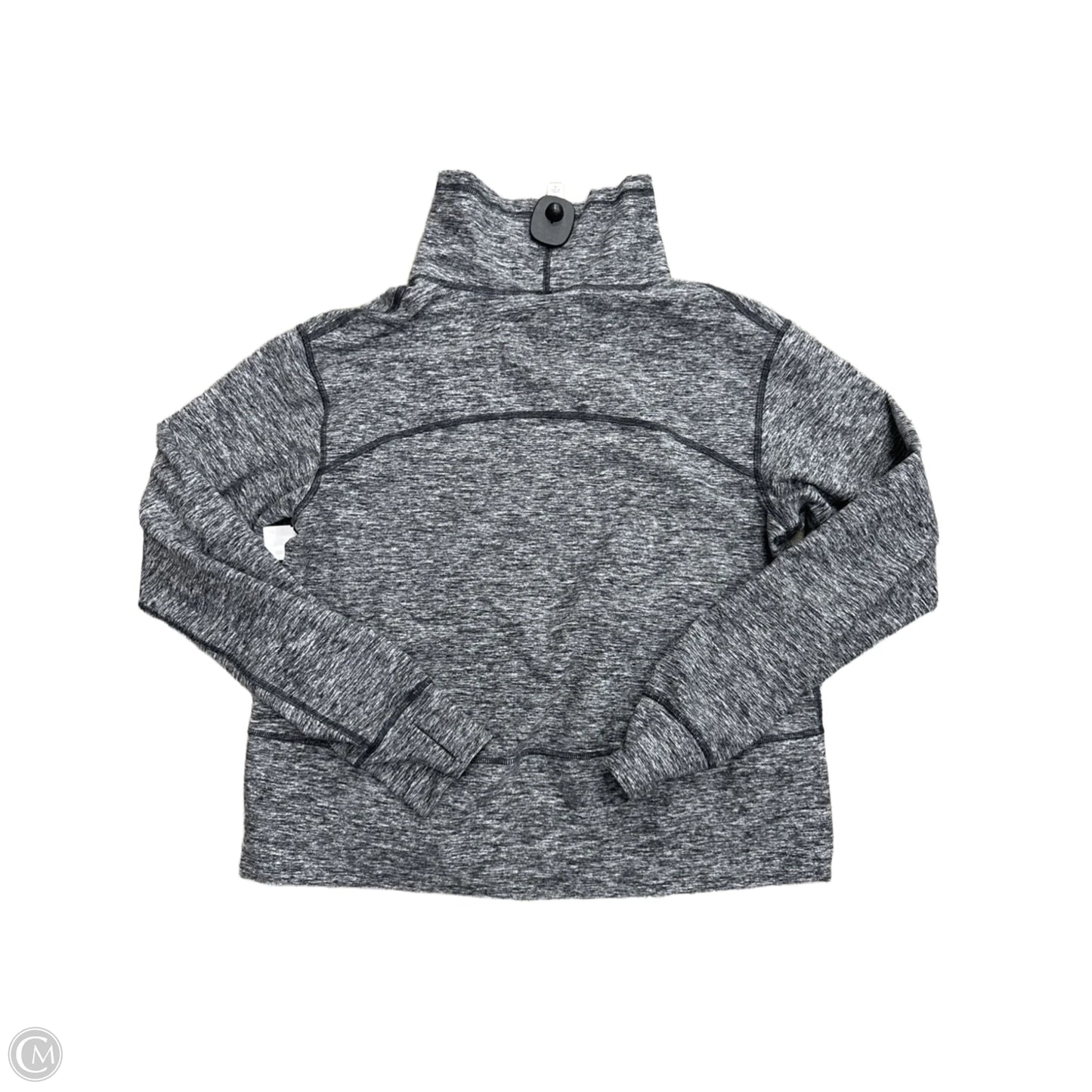 Sweatshirt Crewneck By Lululemon In Grey, Size: 8
