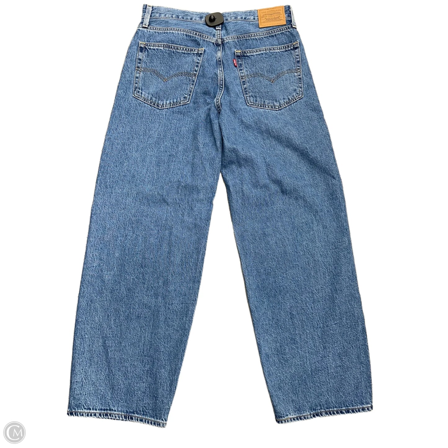 Jeans Boyfriend By Levis In Blue Denim, Size: 8