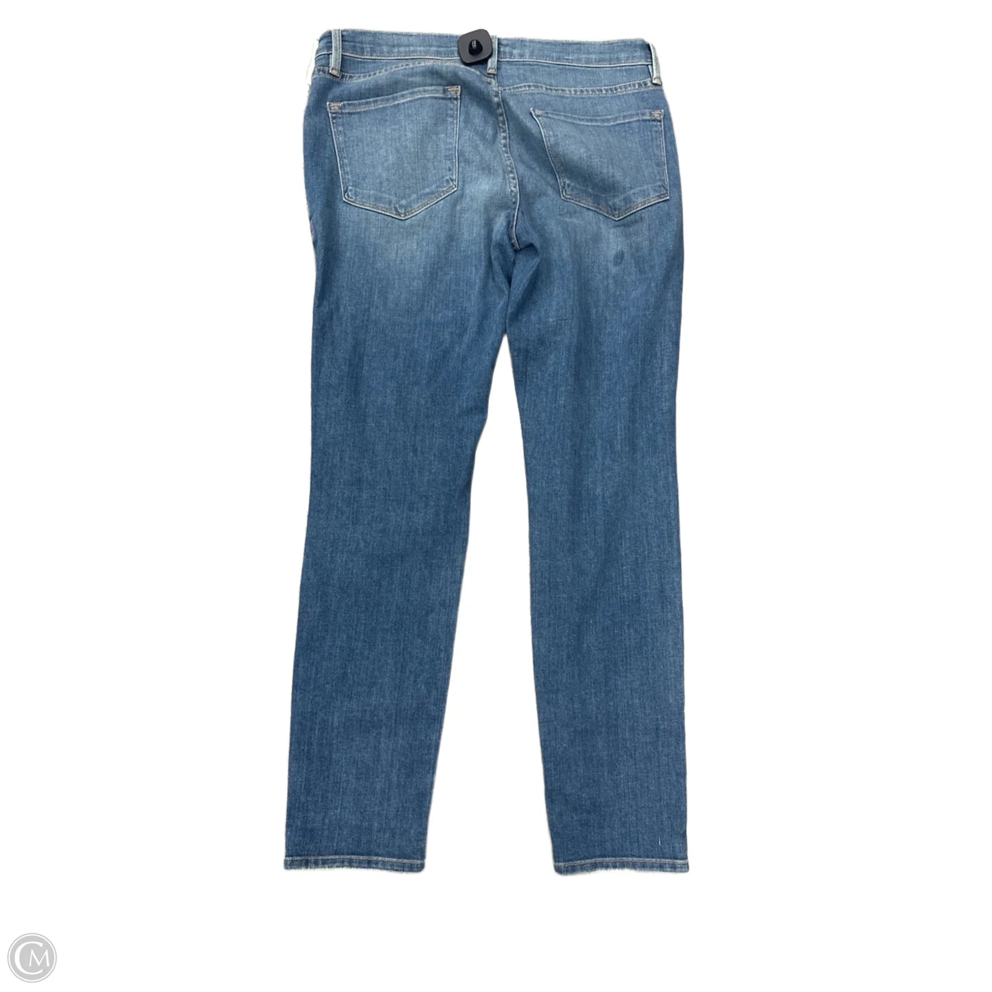 Jeans Skinny By Frame In Blue Denim, Size: 6