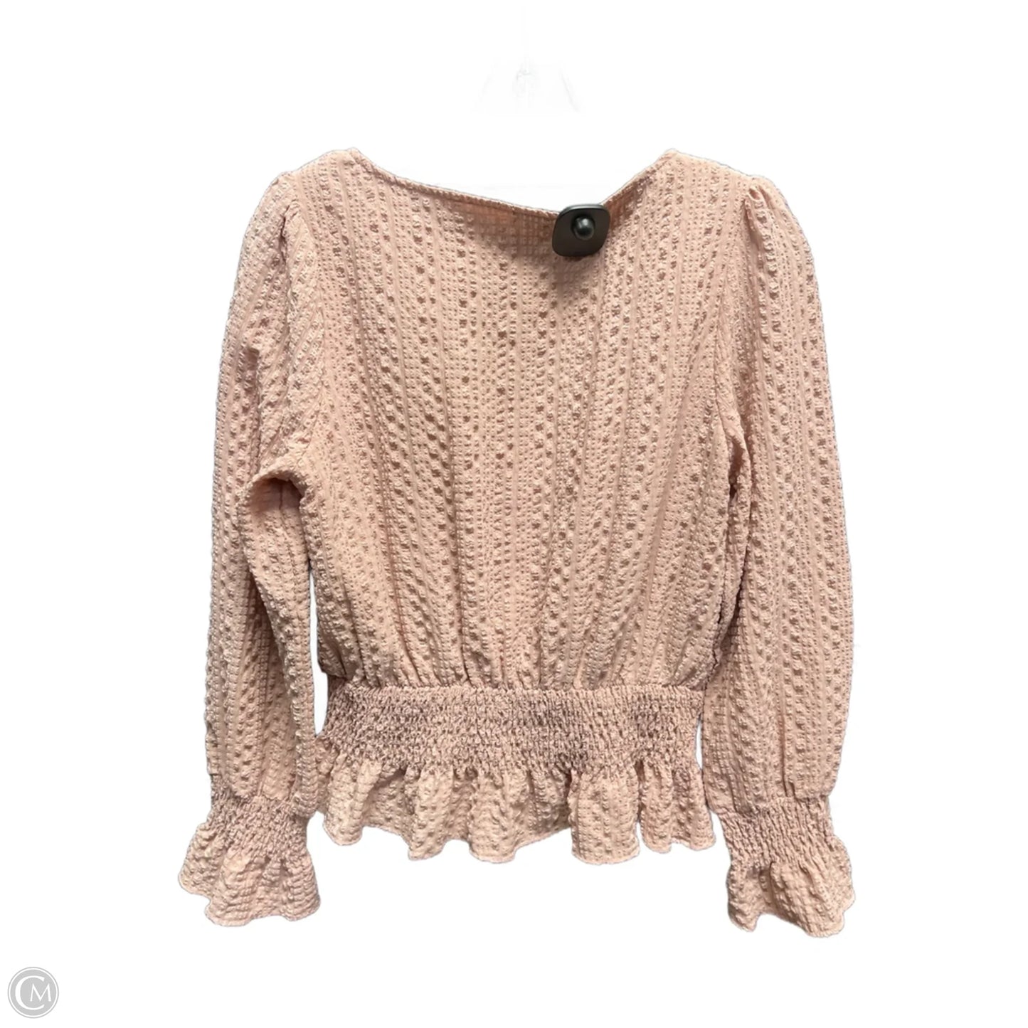 Top Long Sleeve By Mittoshop In Pink, Size: S