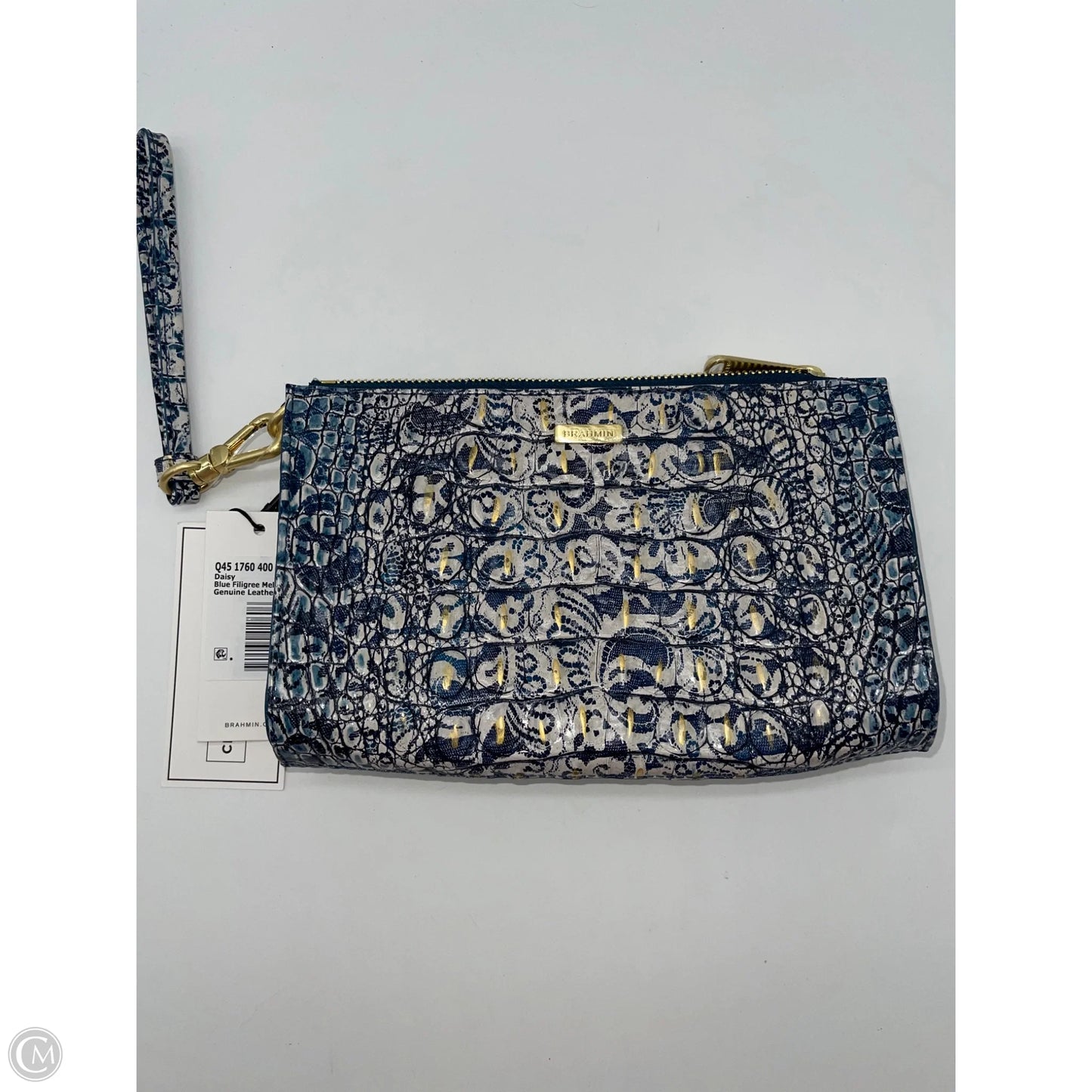 Wristlet Designer By Brahmin, Size: Large