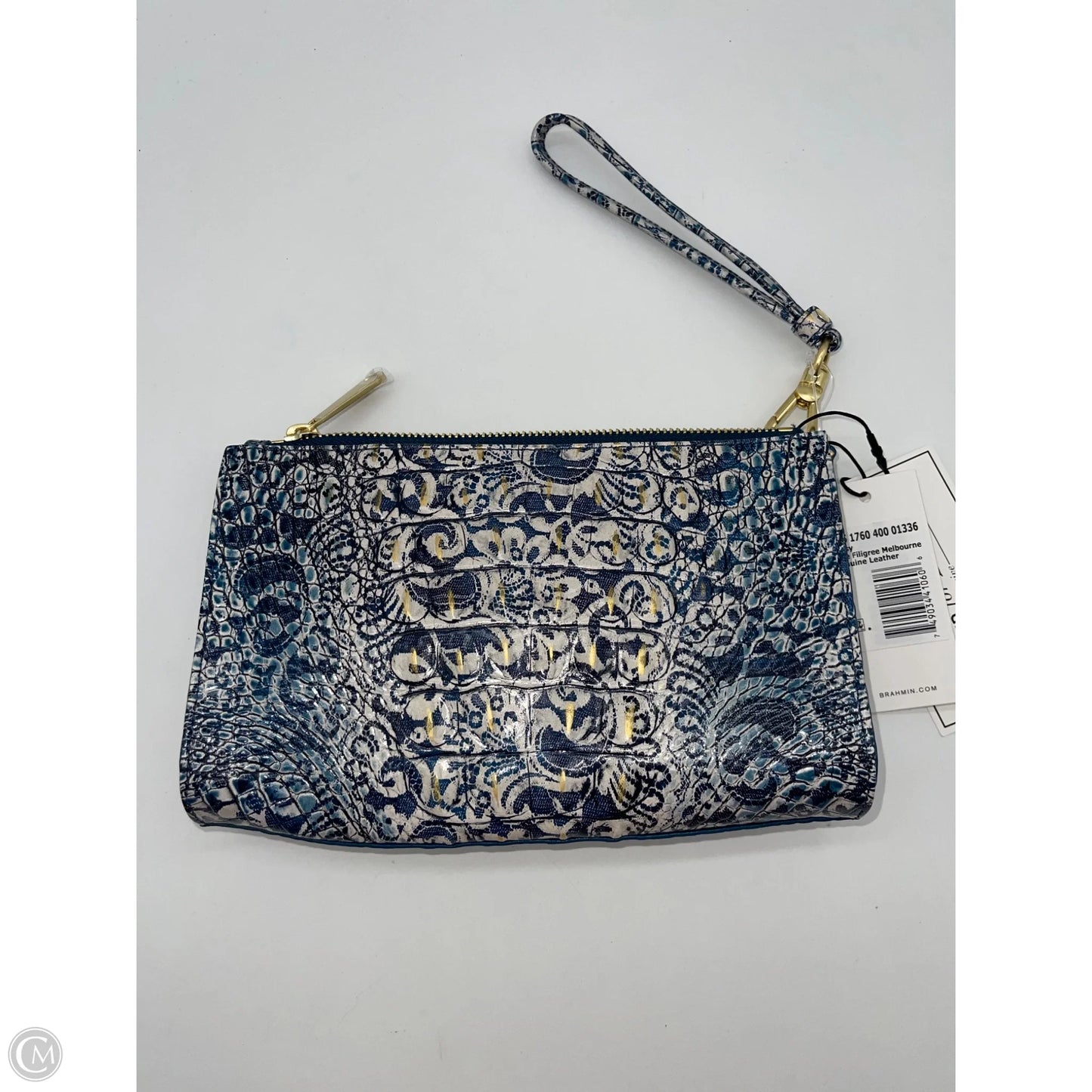 Wristlet Designer By Brahmin, Size: Large