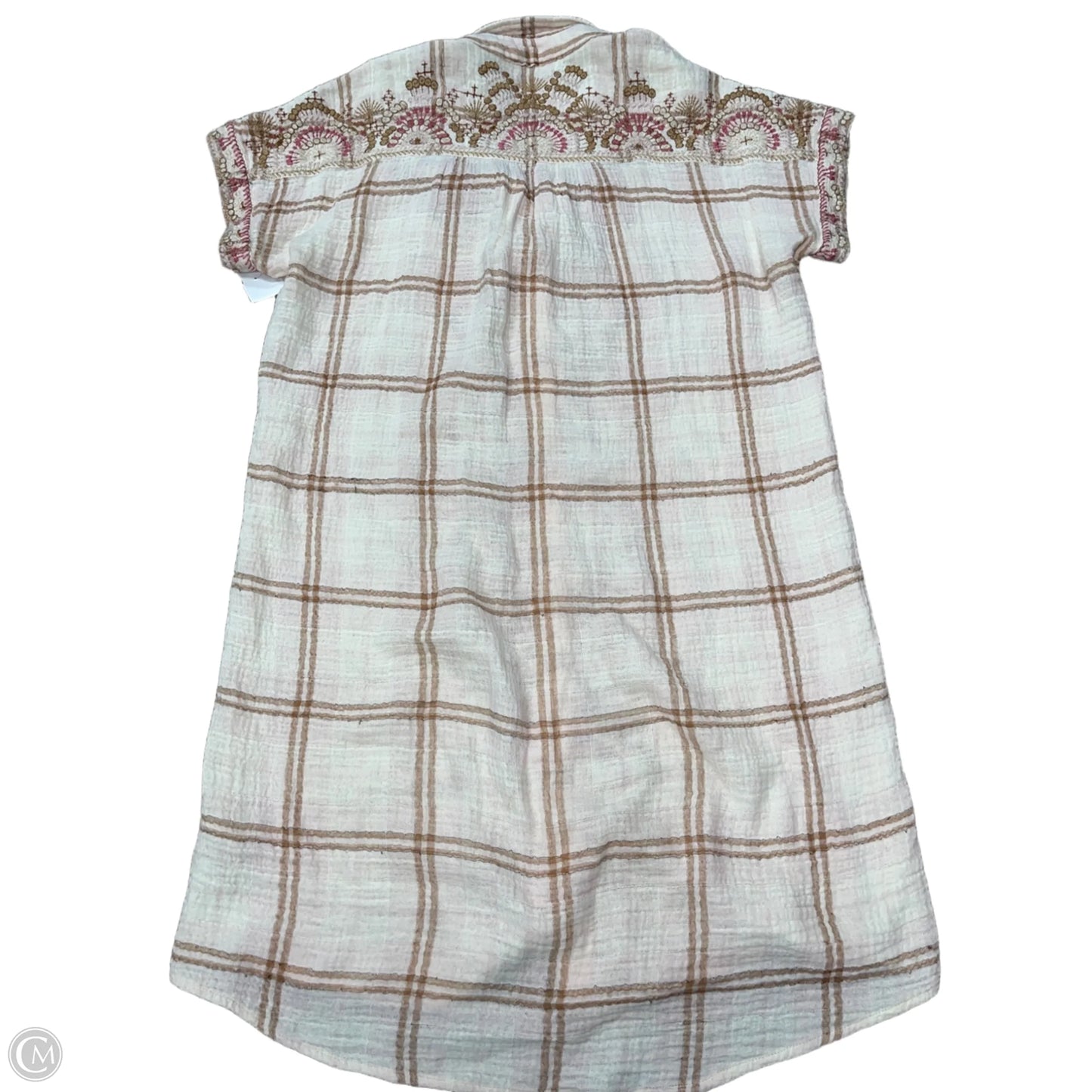 Dress Casual Short By Johnny Was In Pink, Size: S