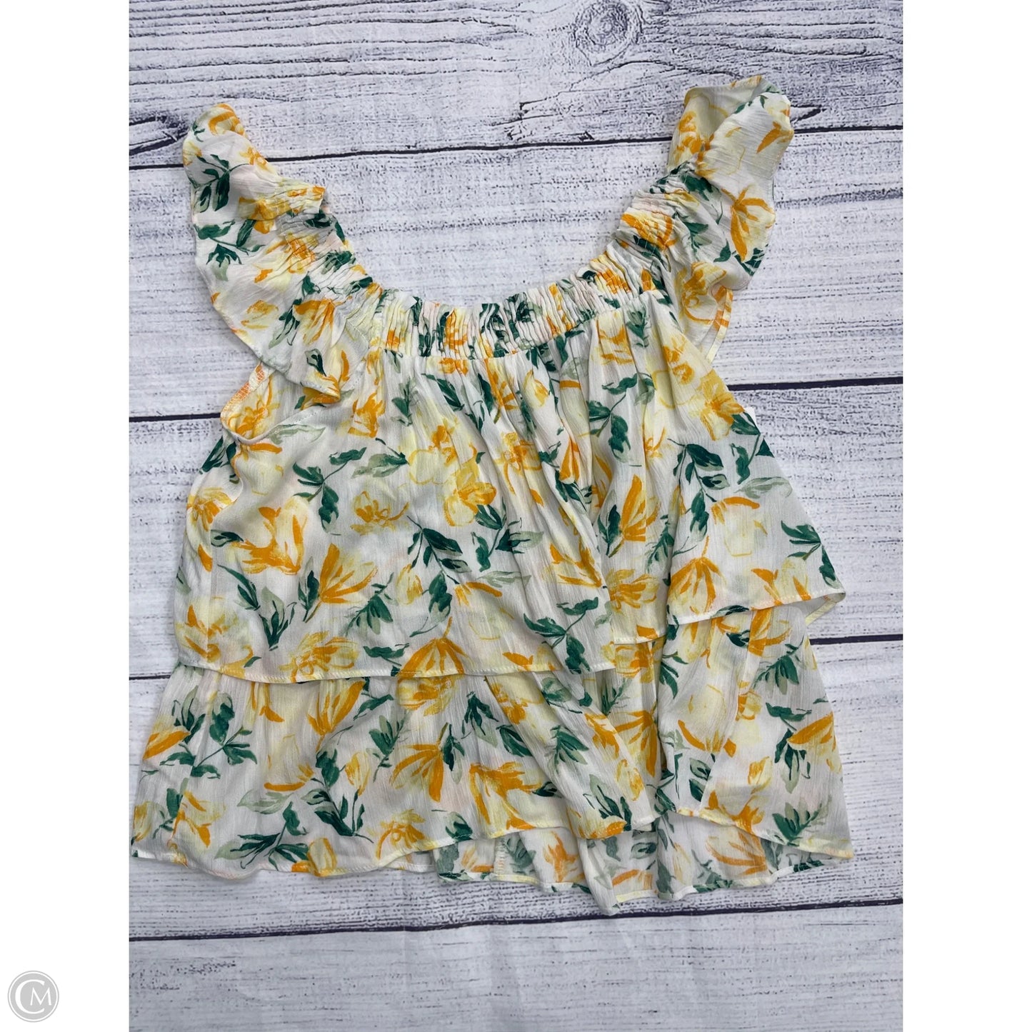 Tank Top By Ces Femme In Yellow, Size: S