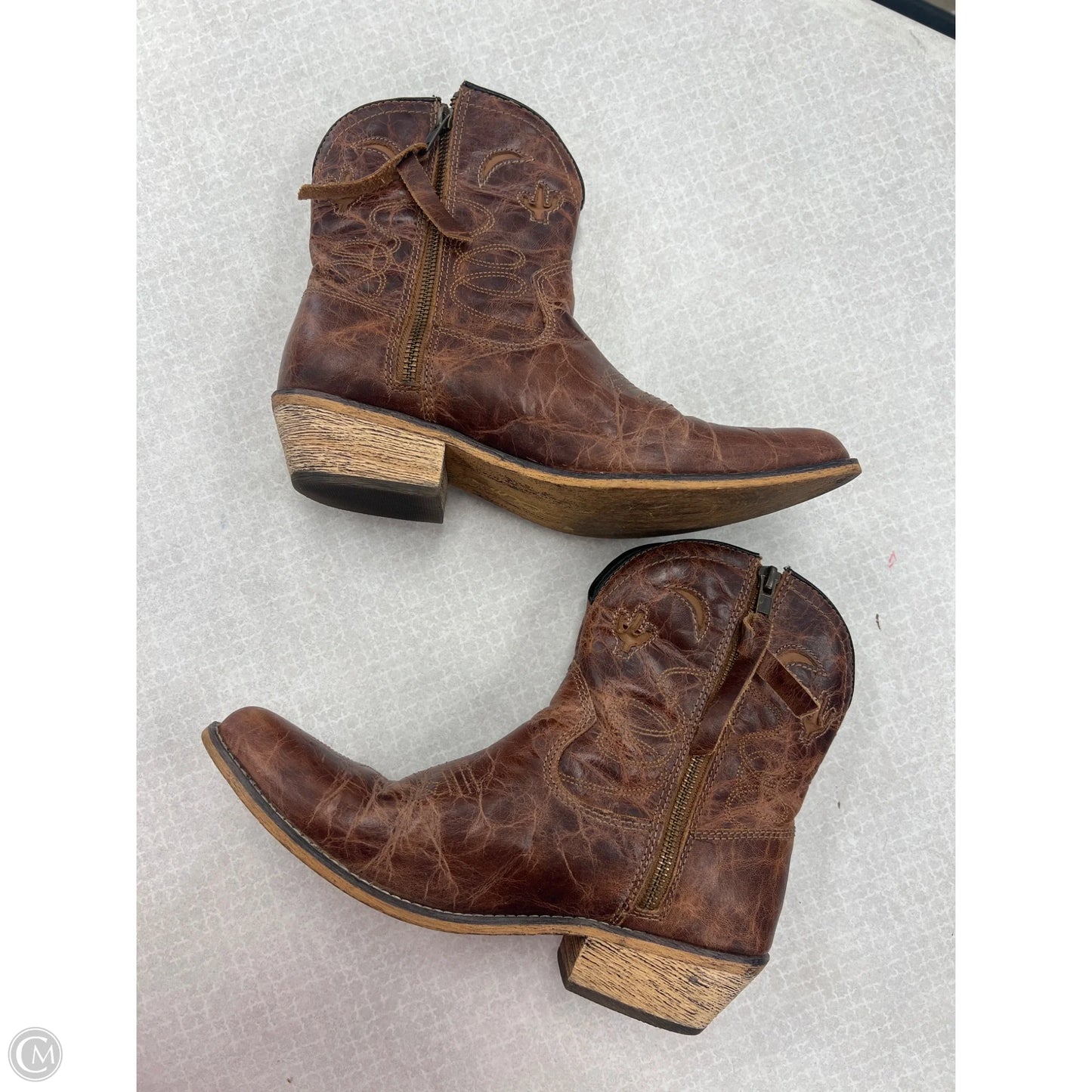 Boots Western By Dingo In Brown, Size: 7.5