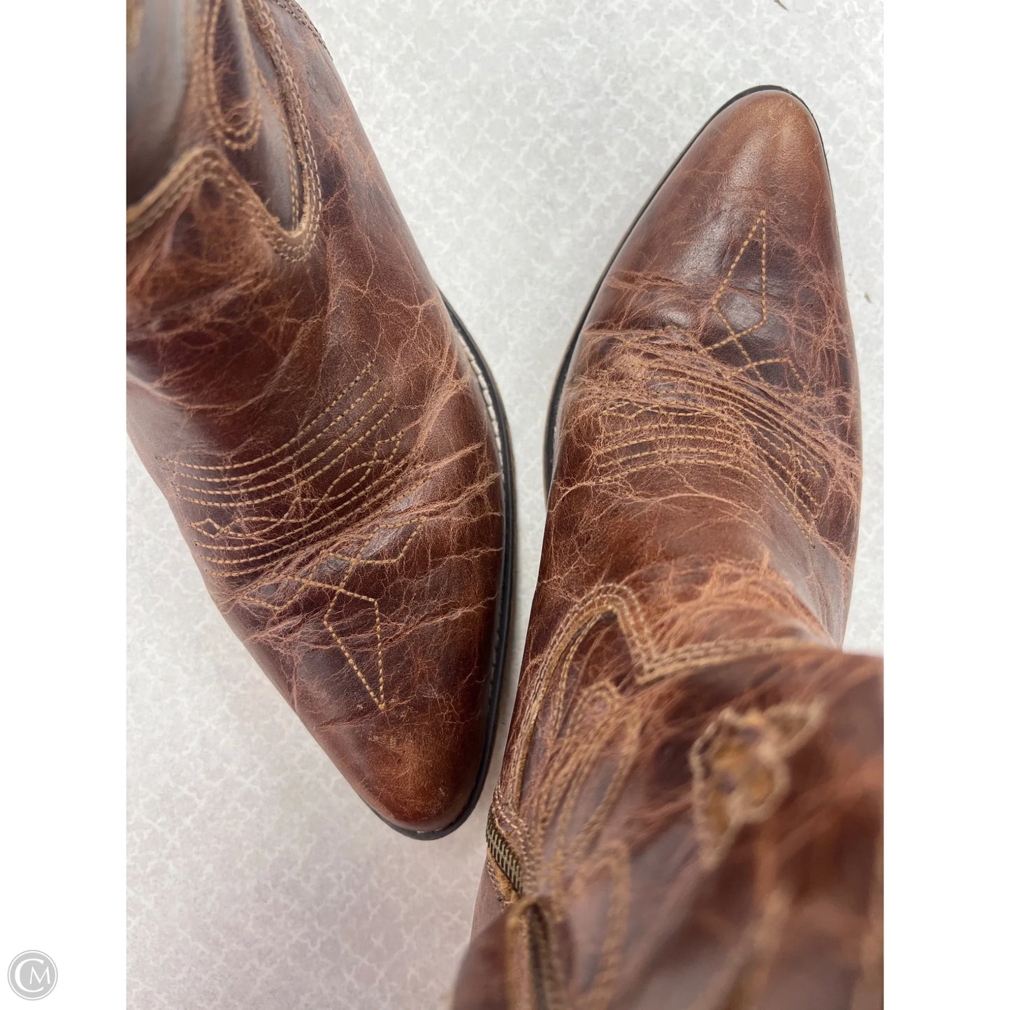 Boots Western By Dingo In Brown, Size: 7.5