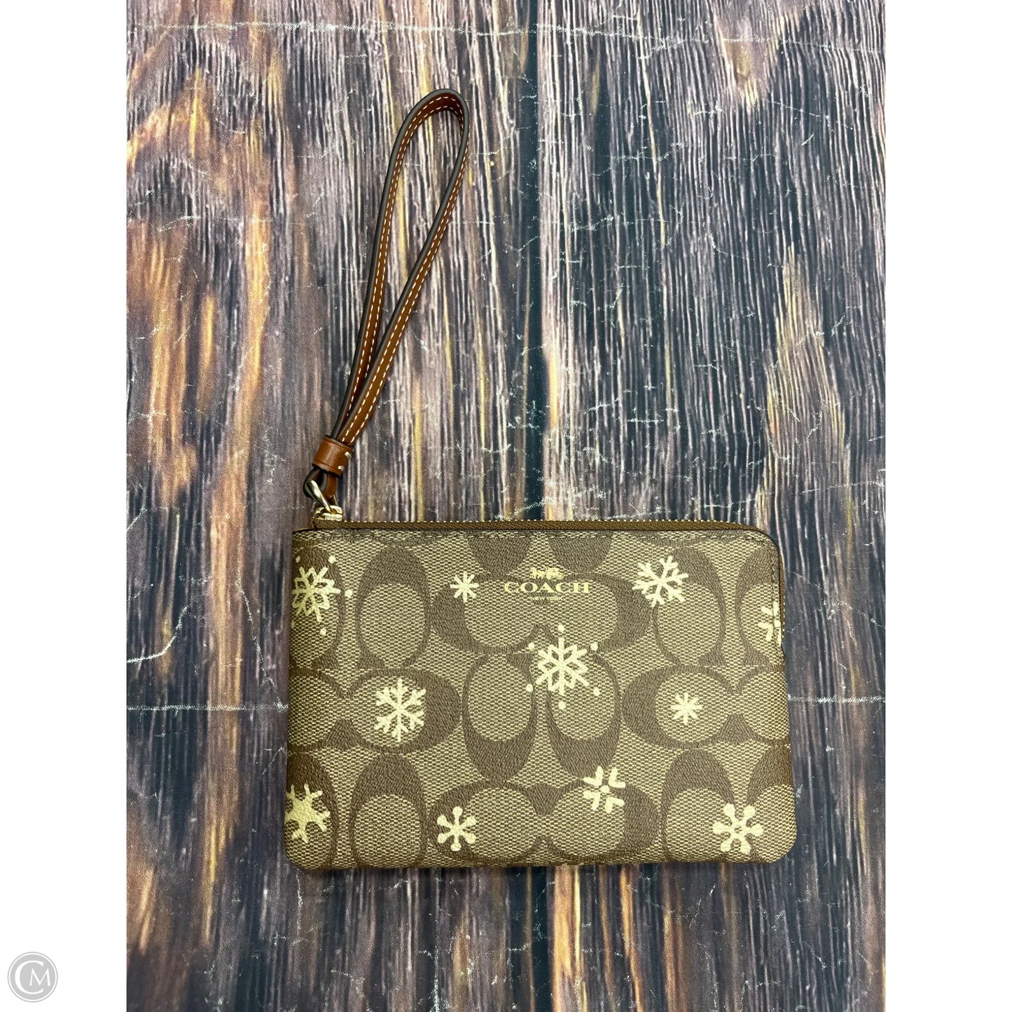 Wristlet Designer By Coach, Size: Medium