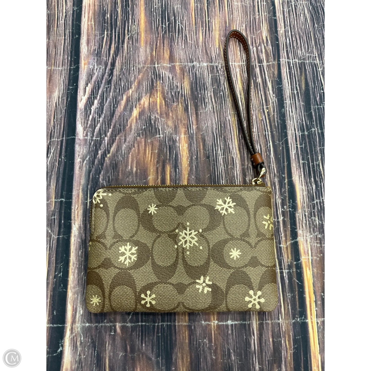 Wristlet Designer By Coach, Size: Medium
