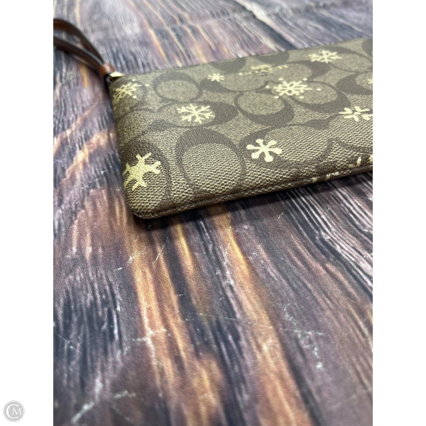Wristlet Designer By Coach, Size: Medium