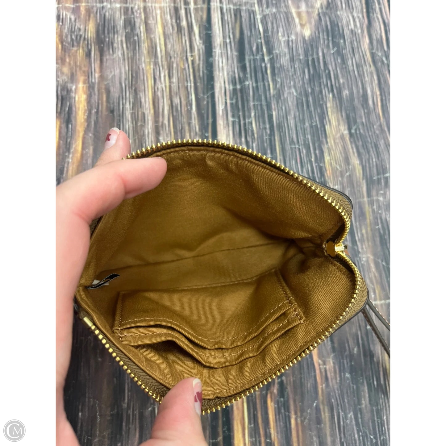 Wristlet Designer By Coach, Size: Medium