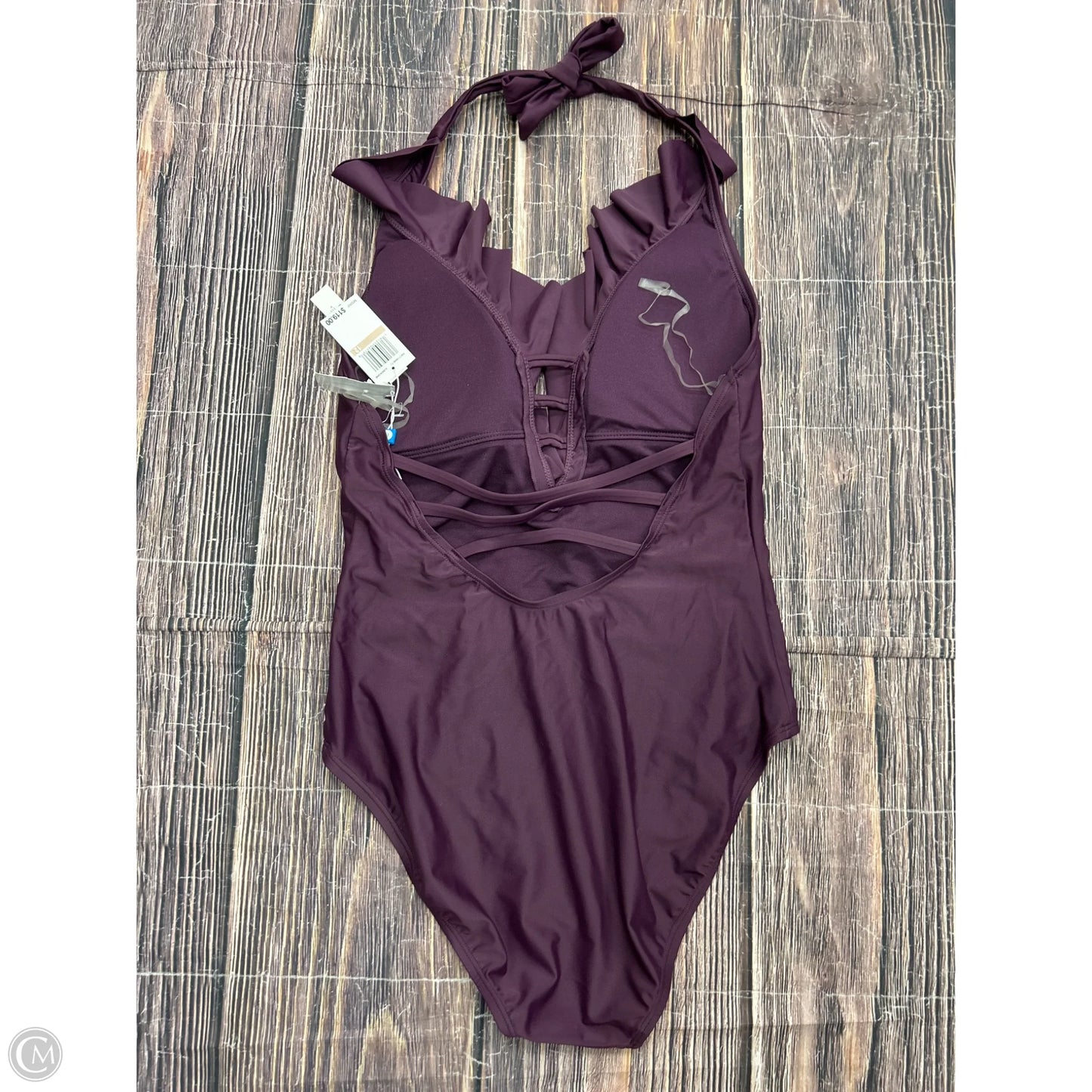 Swimsuit By Rod Beattie In Purple, Size: L