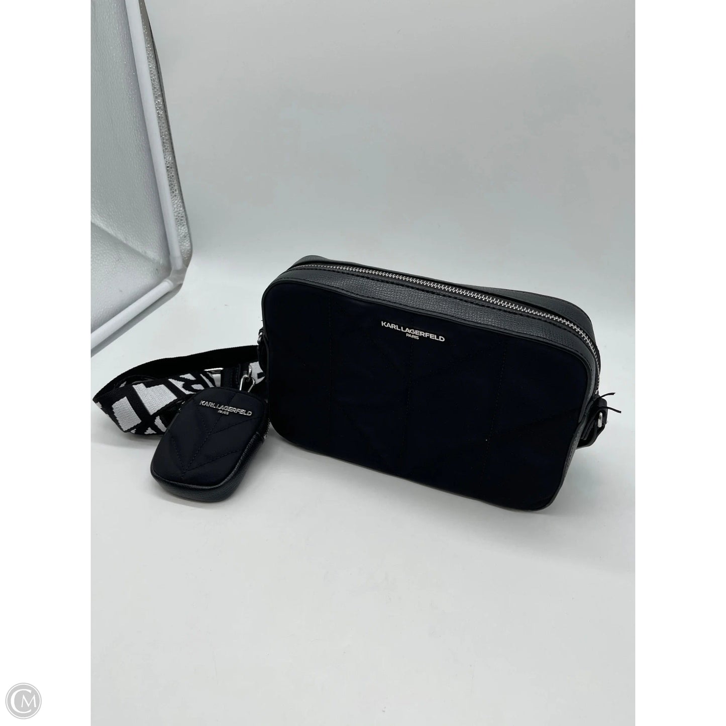Handbag Designer By Karl Lagerfeld, Size: Small