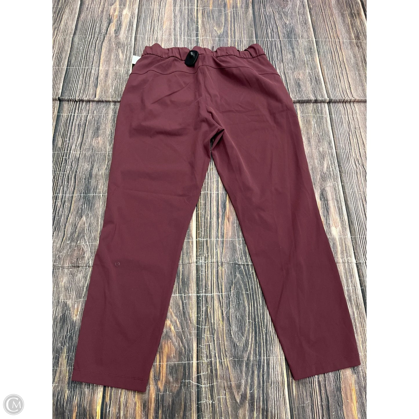 Athletic Pants By Lululemon In Red, Size: 10