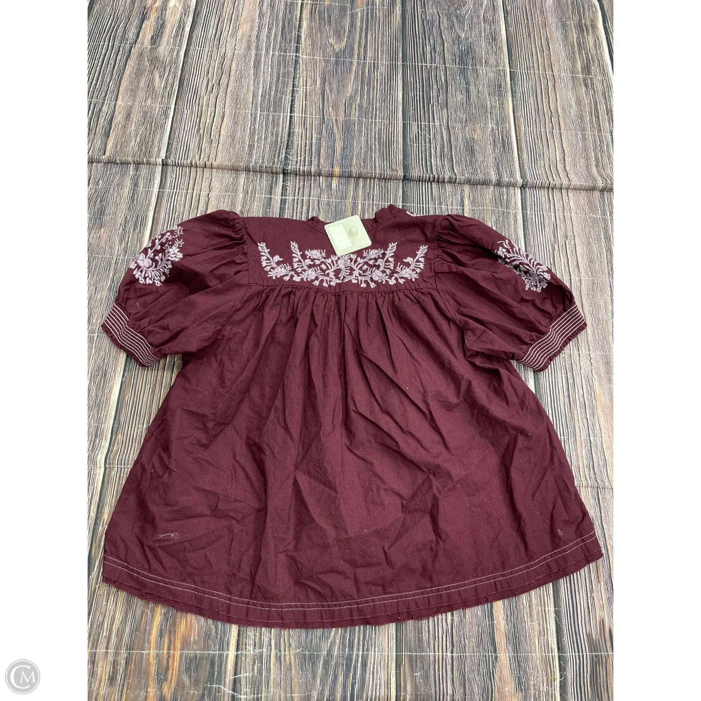 Top Short Sleeve By Free People In Red, Size: S