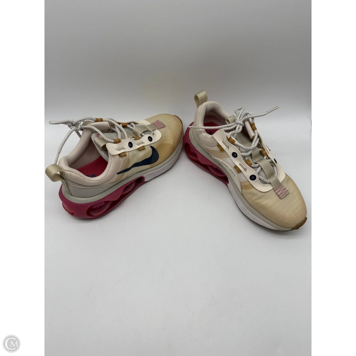 Shoes Athletic By Nike In Cream, Size: 7
