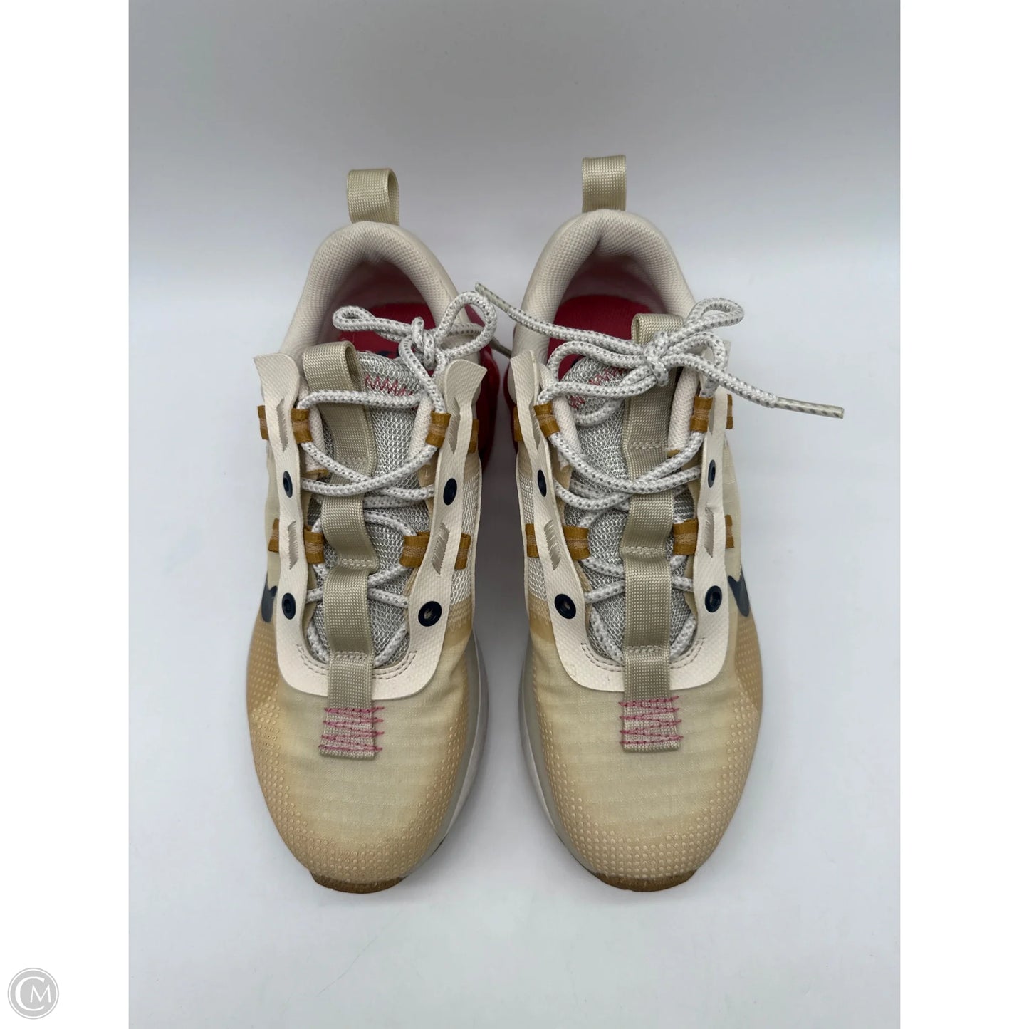 Shoes Athletic By Nike In Cream, Size: 7