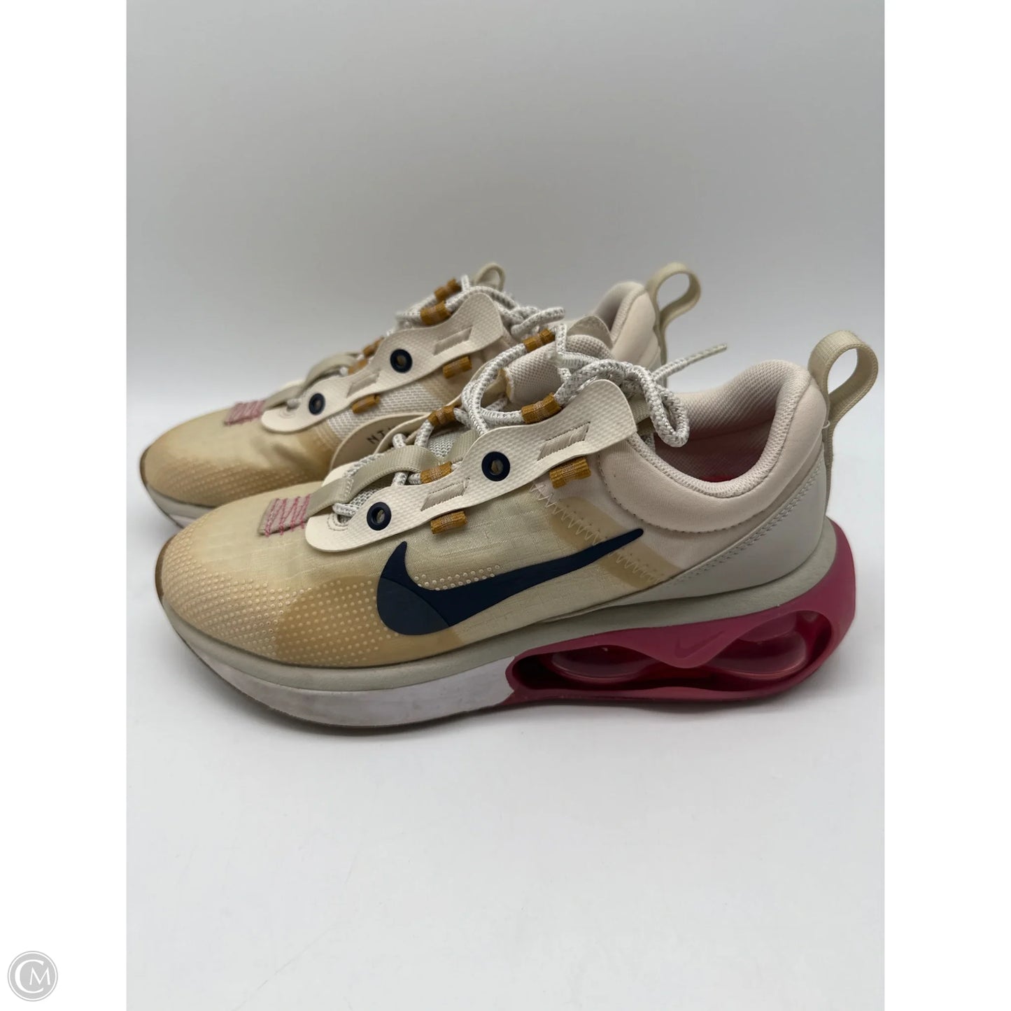Shoes Athletic By Nike In Cream, Size: 7