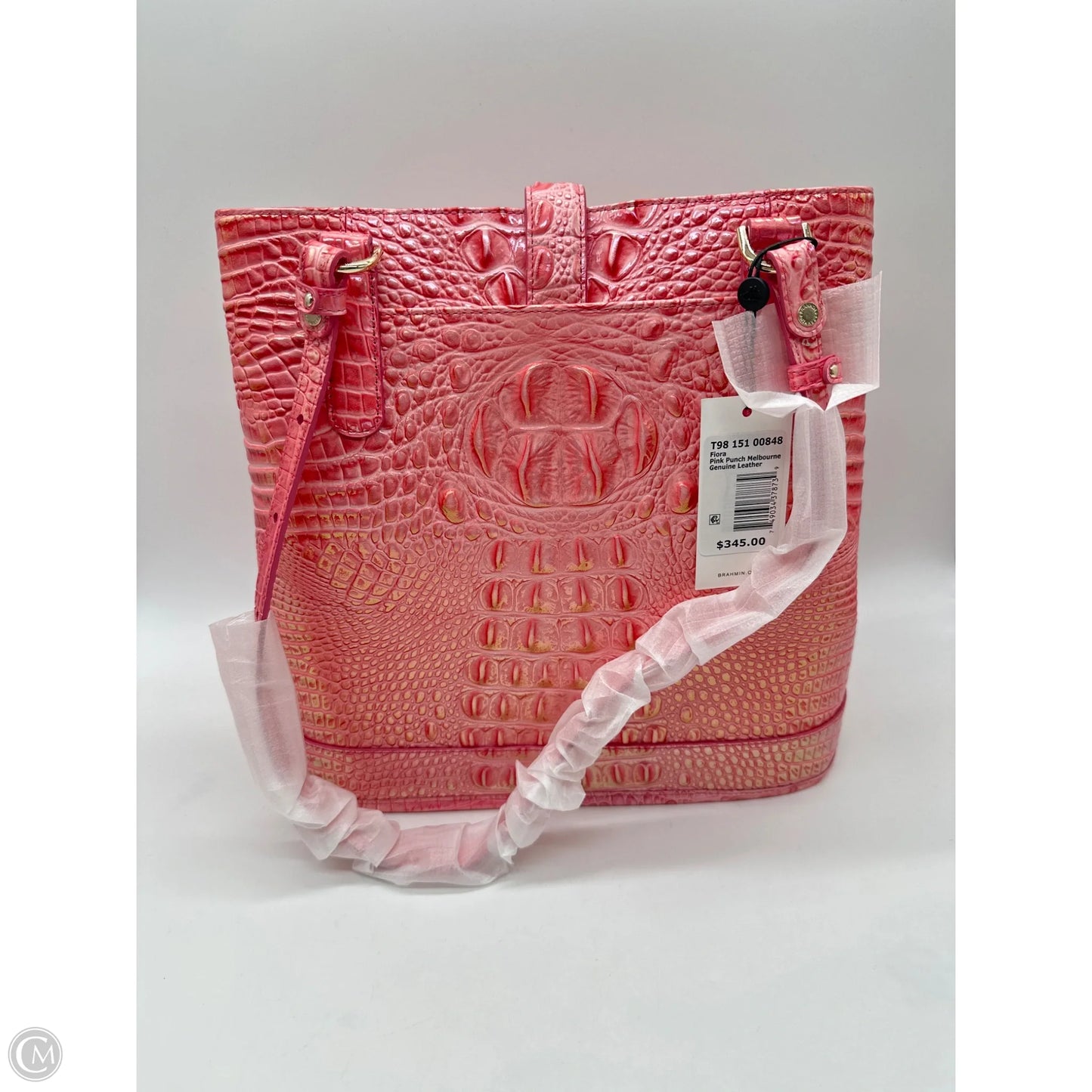 Handbag Designer By Brahmin, Size: Medium