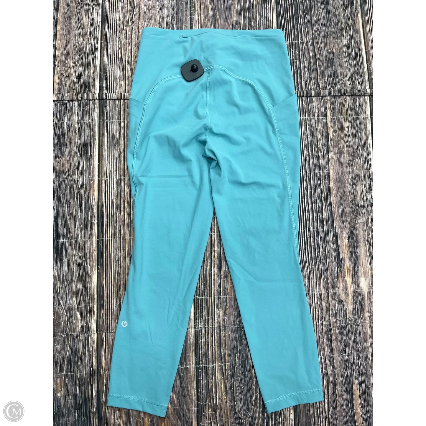 Athletic Leggings By Lululemon In Blue, Size: 6