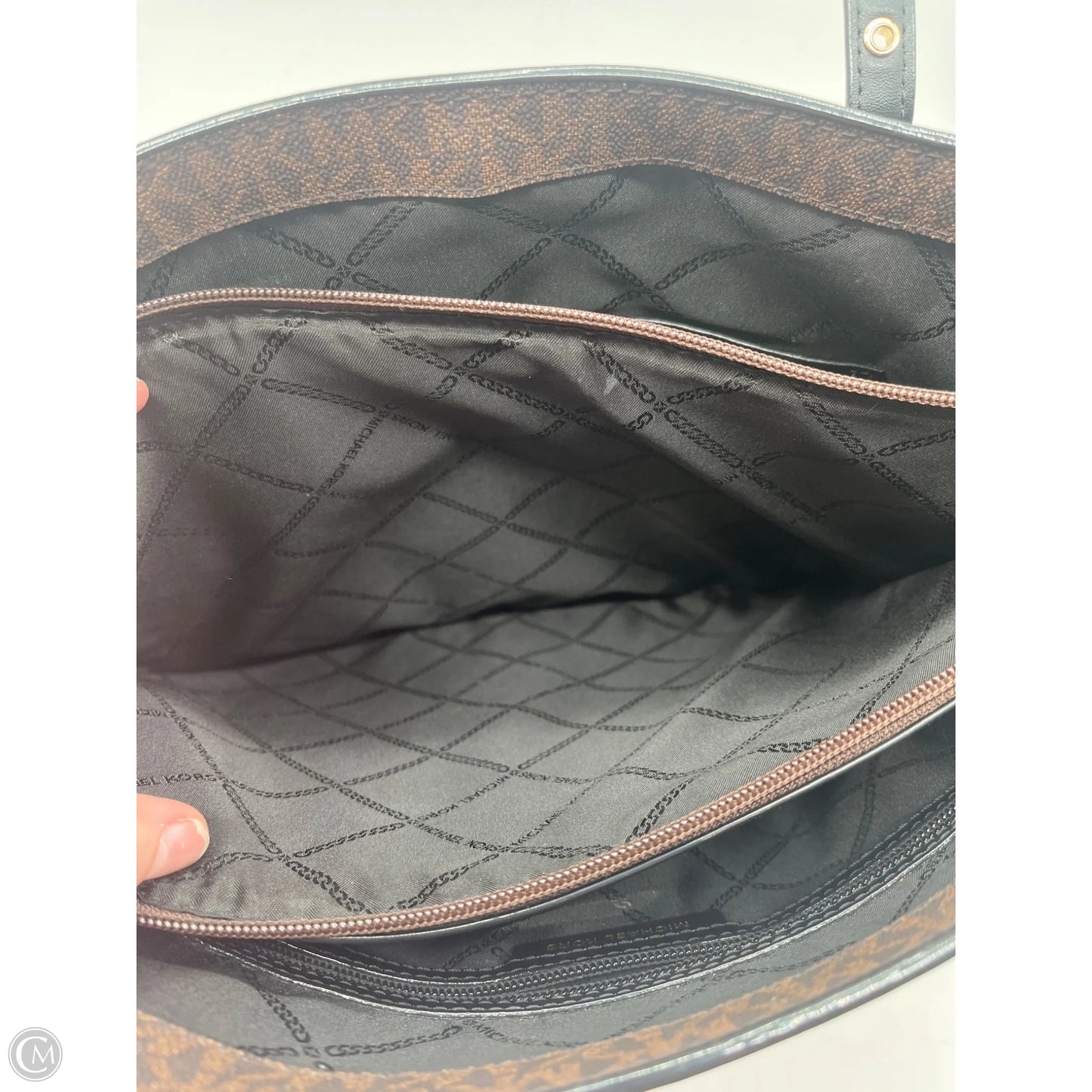 Handbag Designer By Michael Kors, Size: Large